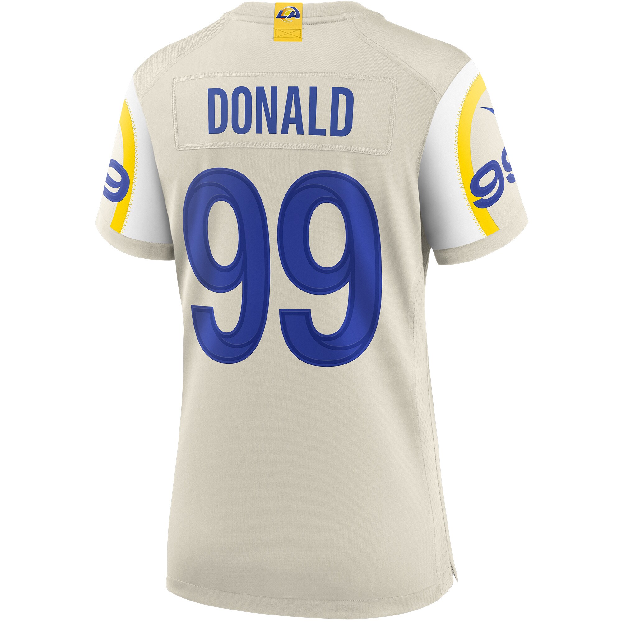 Aaron Donald Los Angeles Rams  Women's Player Jersey - Cream