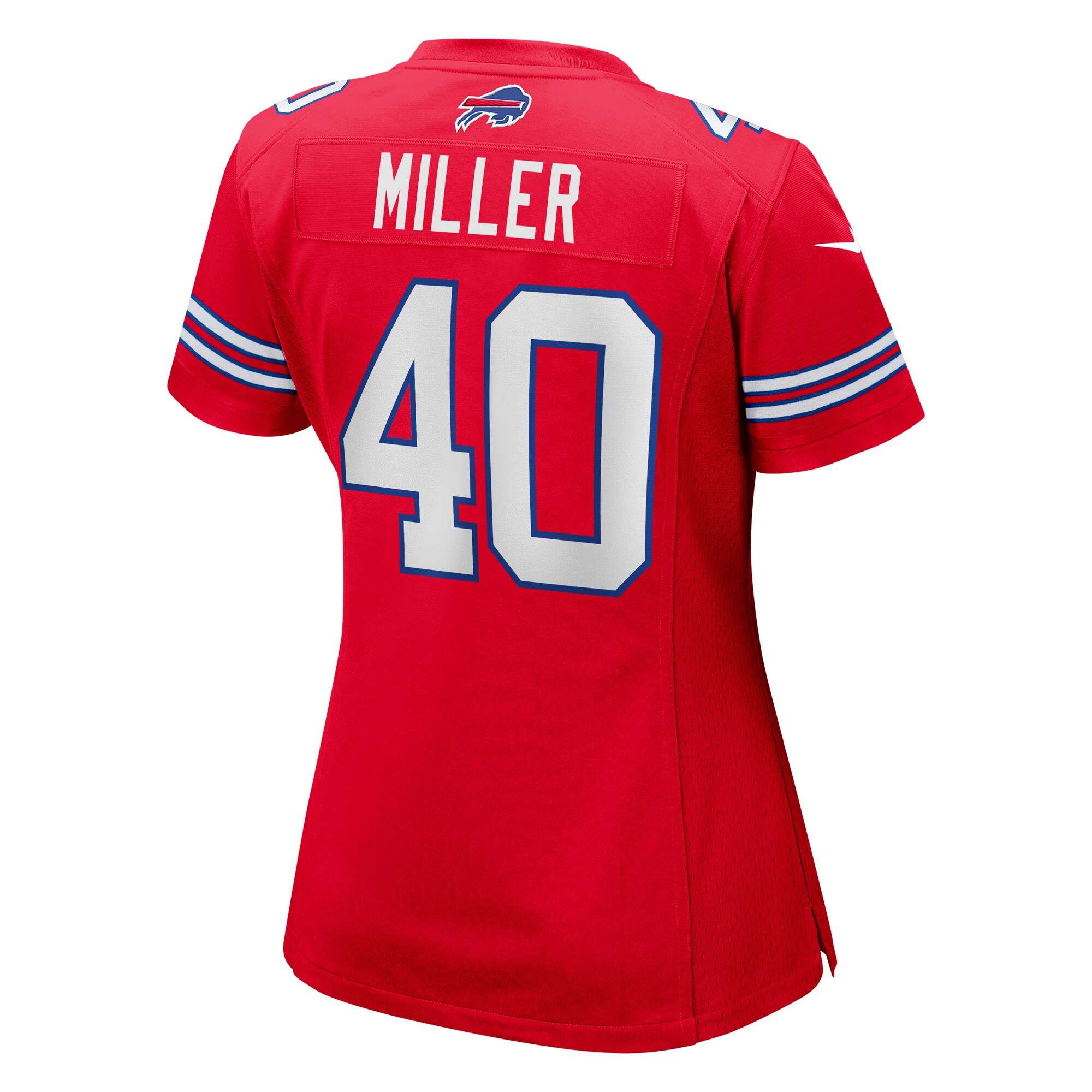 Von Miller Buffalo Bills  Women's Player Jersey - Red