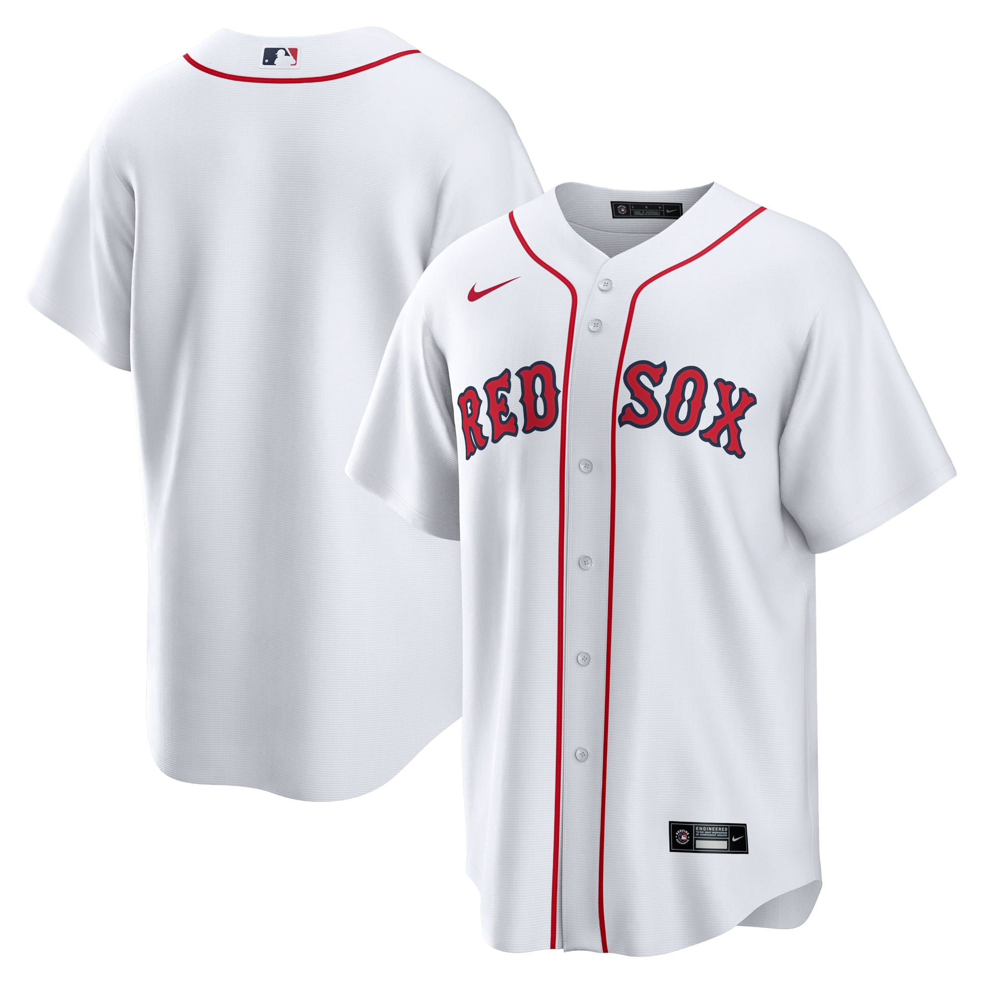 Boston Red Sox  Home Replica Team Jersey - White