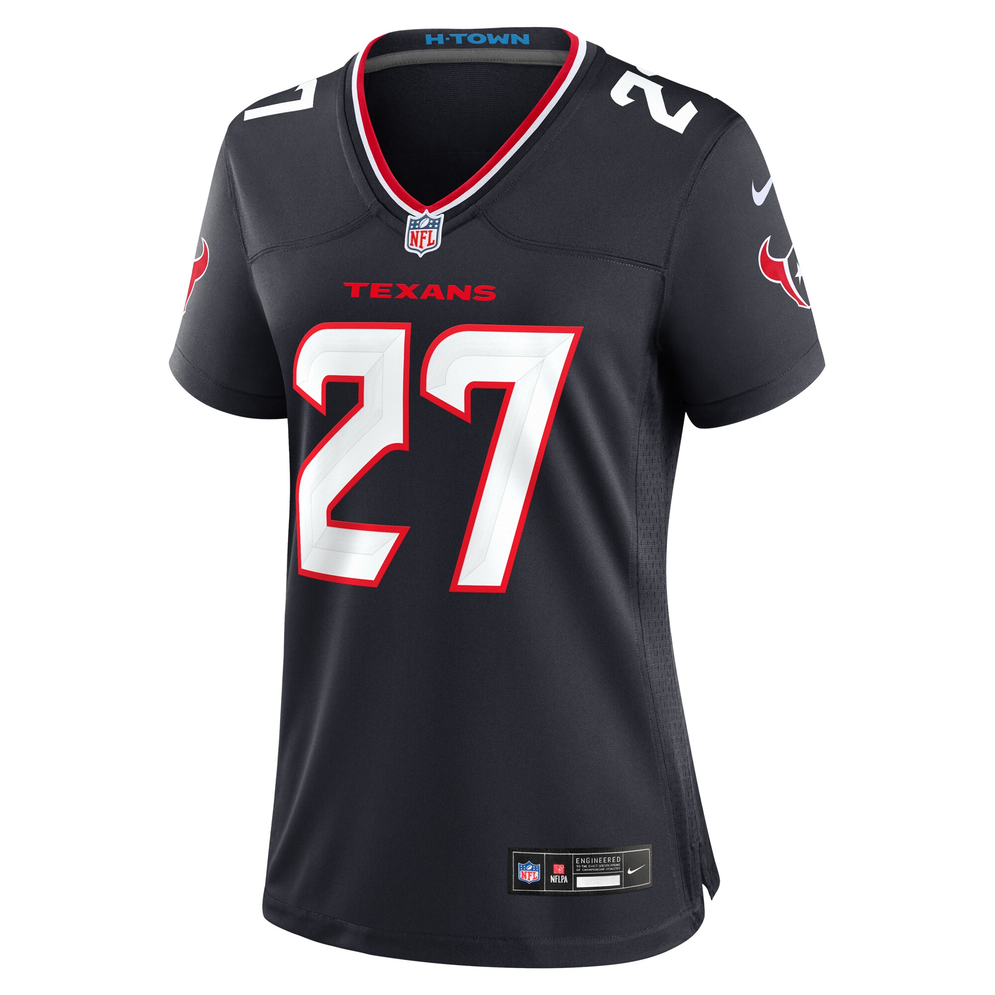 Troy Pride Houston Texans  Women's Team Game Jersey -  Navy