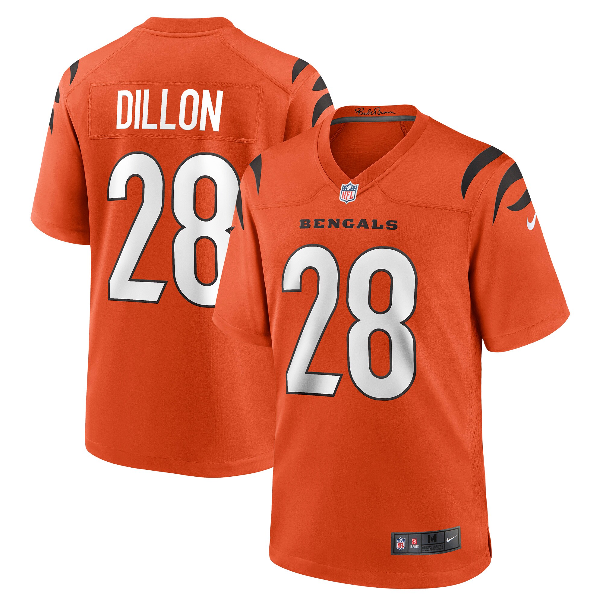 Corey Dillon Cincinnati Bengals  Retired Player Alternate Game Jersey - Orange