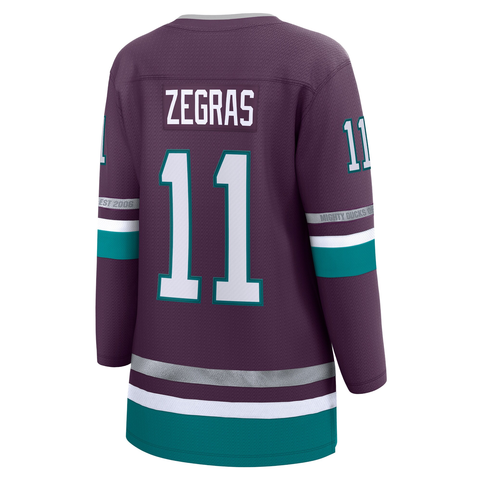 Trevor Zegras Anaheim Ducks Fanatics Women's Alternate Premier Breakaway Player Jersey - Purple