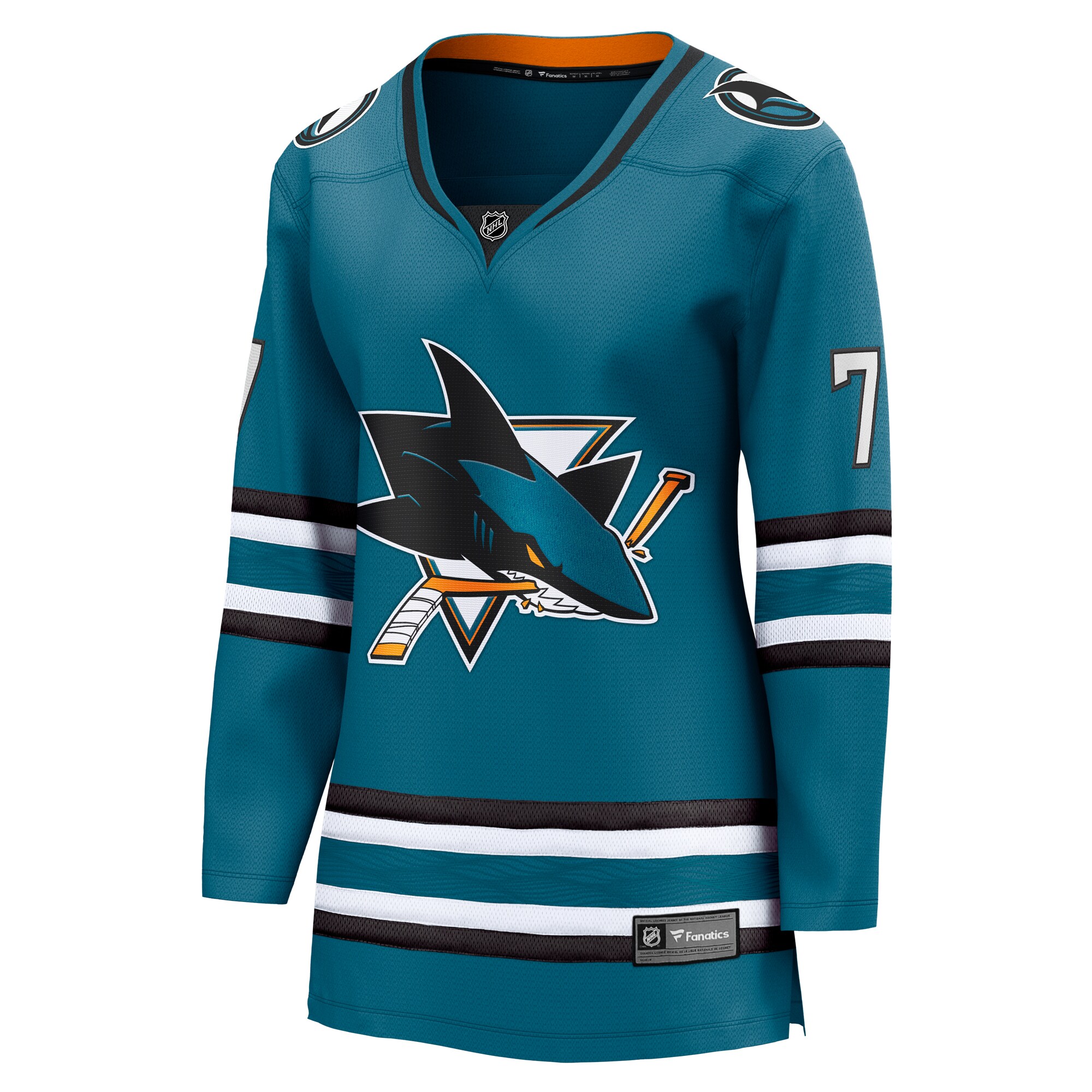 Nico Sturm San Jose Sharks Fanatics Women's Home Breakaway Player Jersey - Teal