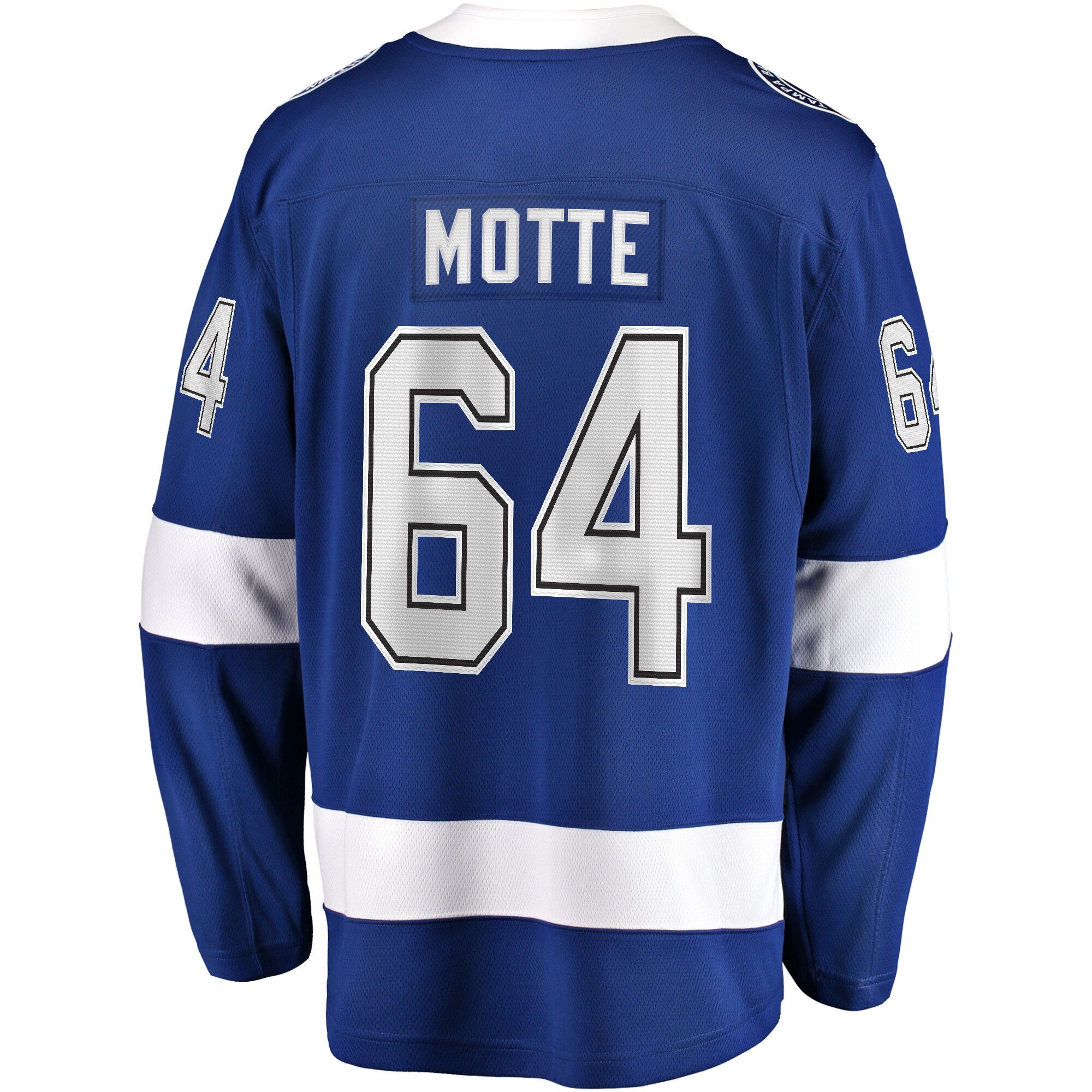 Tyler Motte Tampa Bay Lightning Fanatics Home Premier Breakaway Player Jersey - Blue