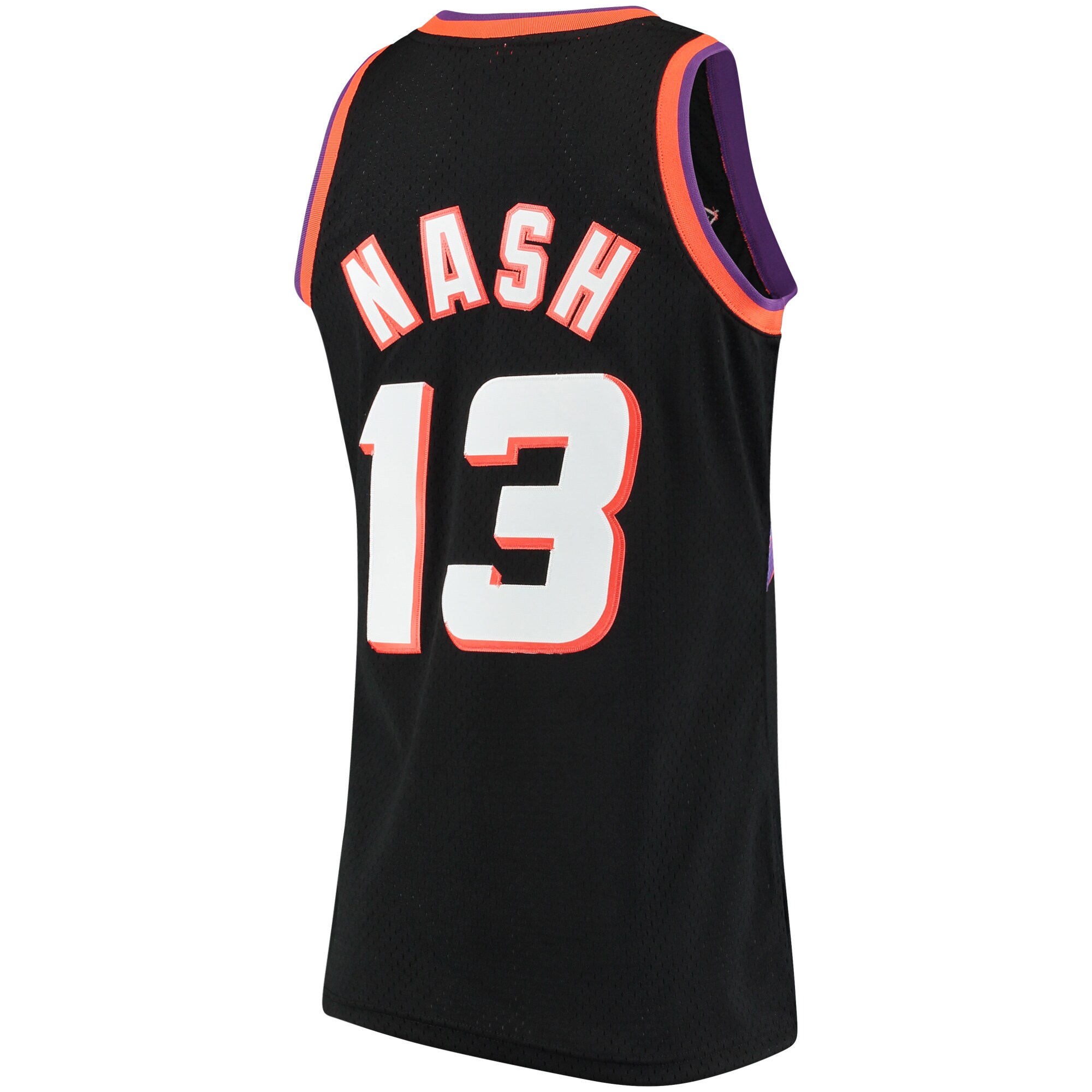Steve Nash Phoenix Suns Mitchell & Ness 1996\/97 Hardwood Classics Swingman Jersey - Black