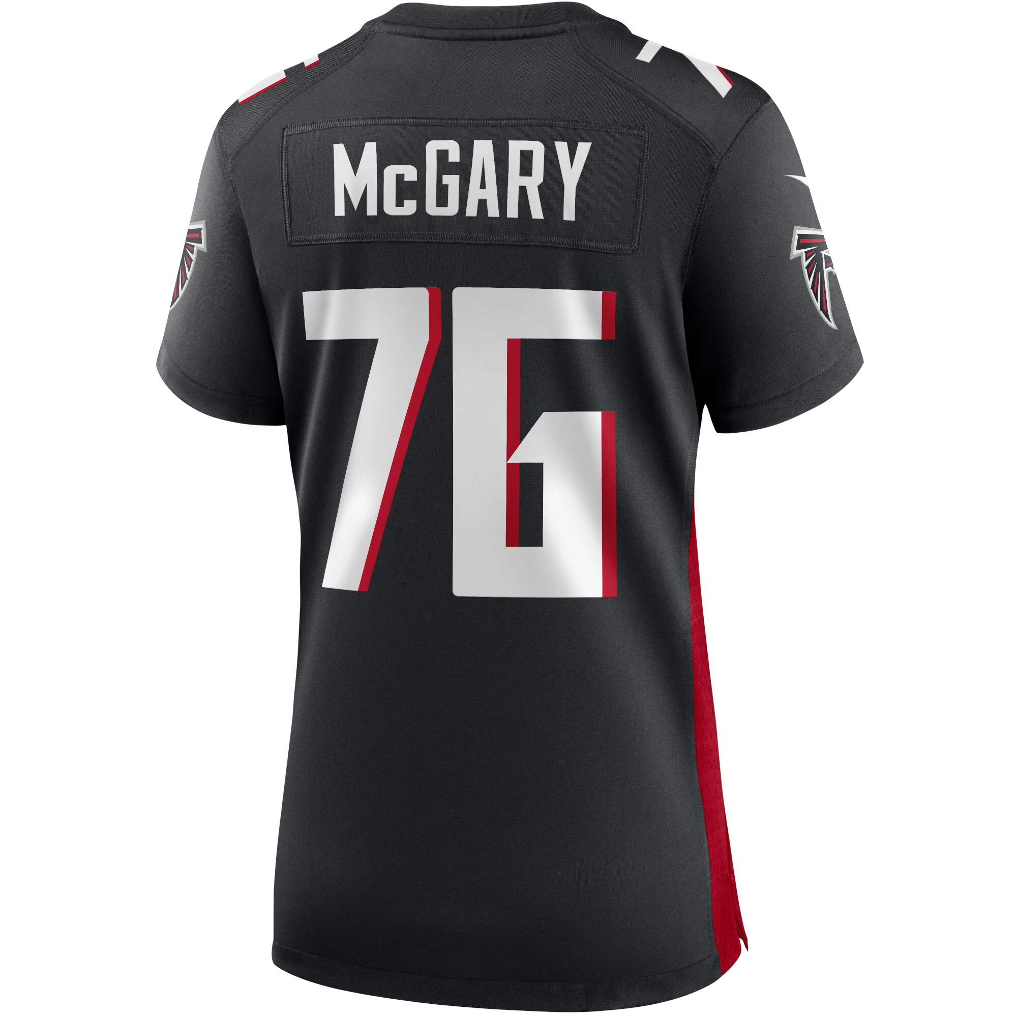 Kaleb McGary Atlanta Falcons  Women's Game Jersey - Black