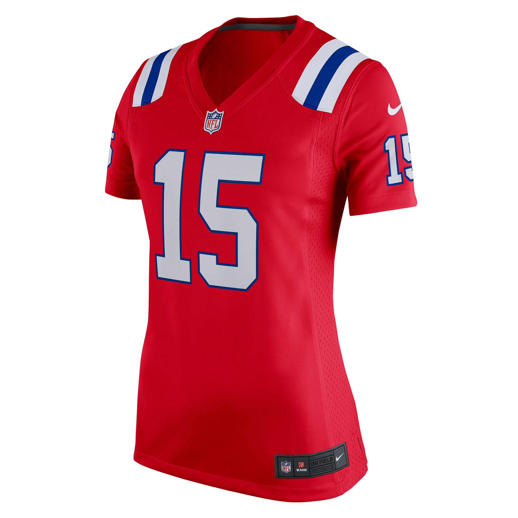 Ezekiel Elliott New England Patriots  Women's Alternate Game Player Jersey - Red