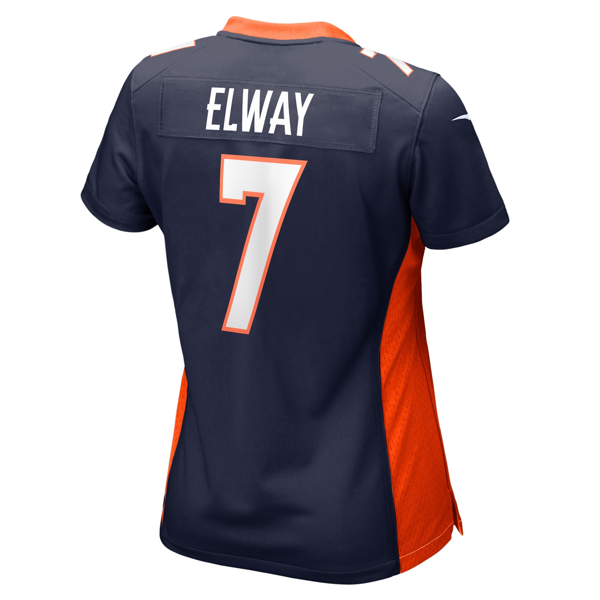 John Elway Denver Broncos  Women's Retired Player Jersey - Navy