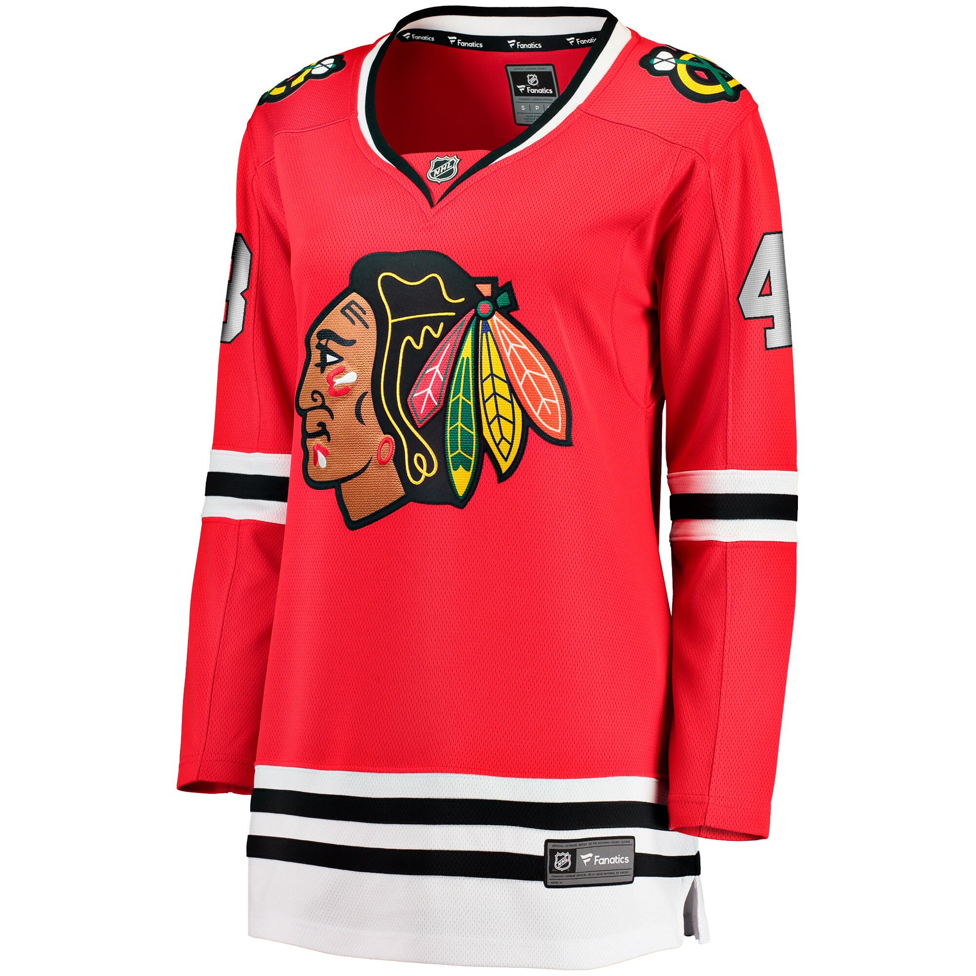 Colin Blackwell Chicago Blackhawks Fanatics Women's Home Breakaway Player Jersey - Red