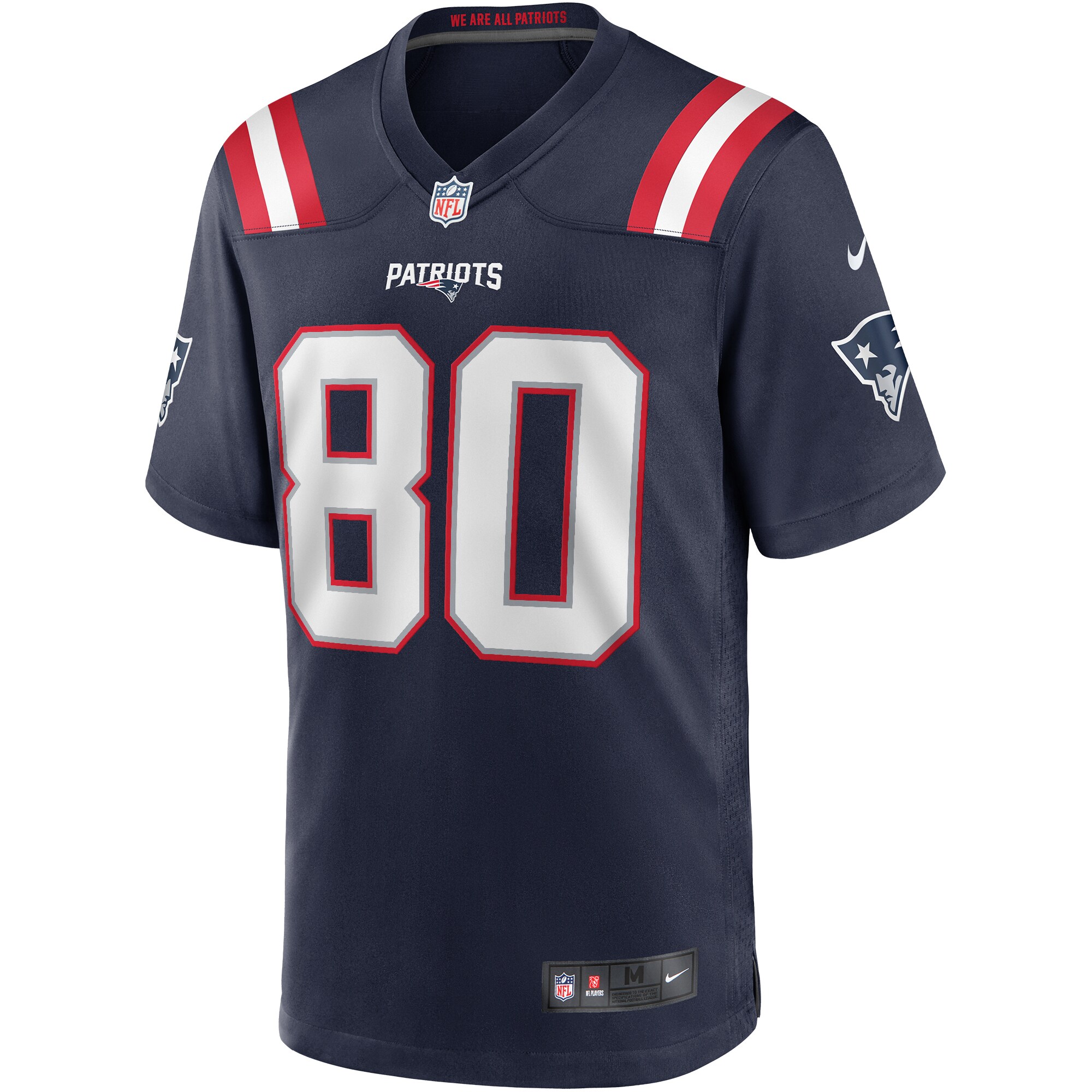 Troy Brown New England Patriots  Game Retired Player Jersey - Navy