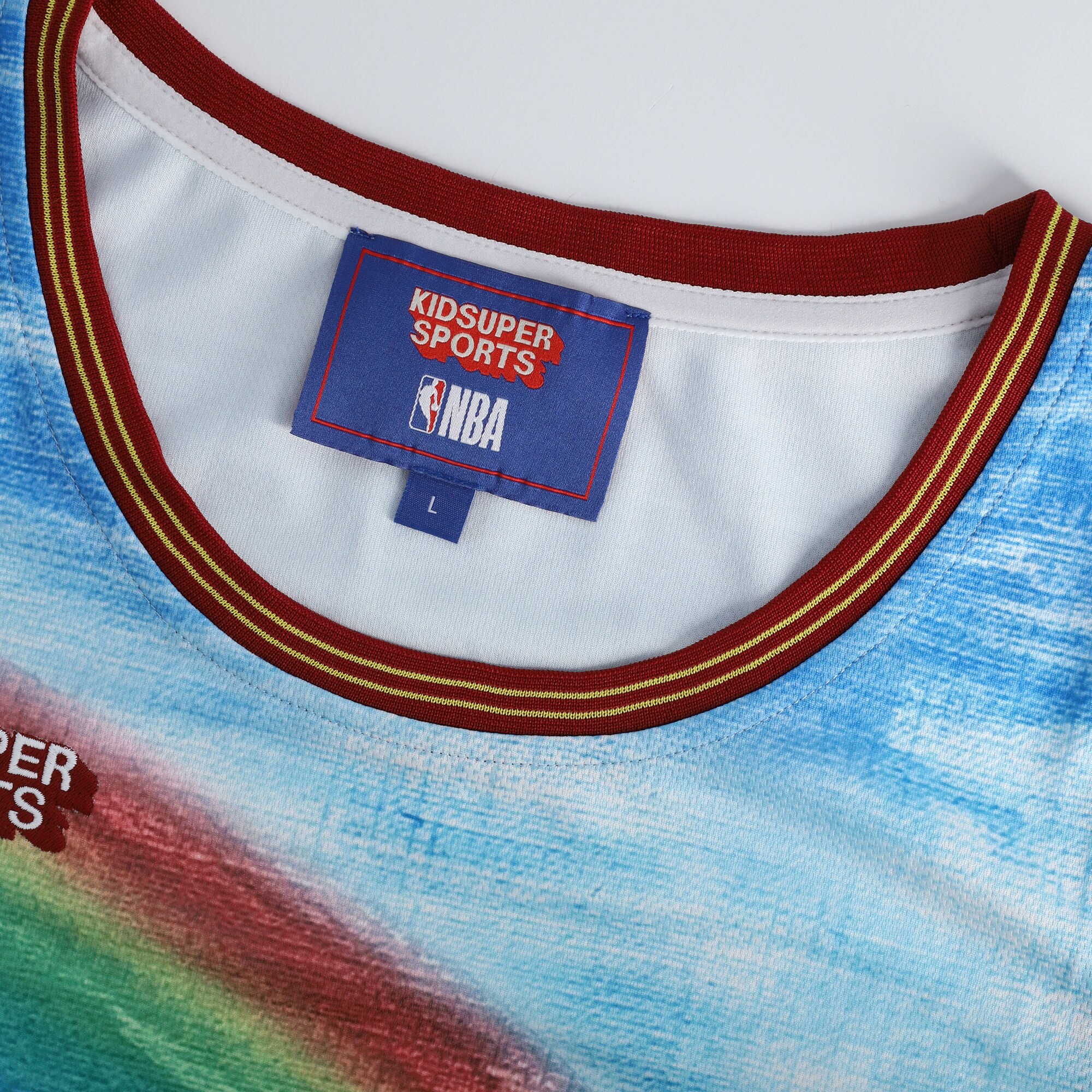 Denver Nuggets NBA & KidSuper Studios by Fanatics Unisex Hometown Jersey - Blue