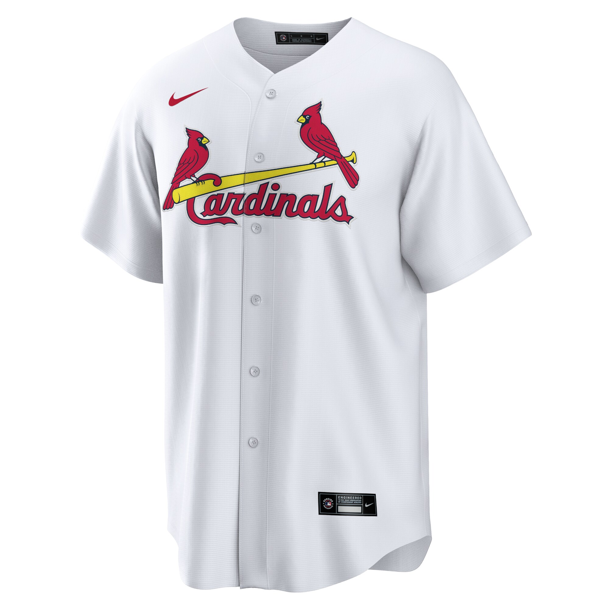 Yadier Molina St. Louis Cardinals  Home Replica Player Name Jersey - White
