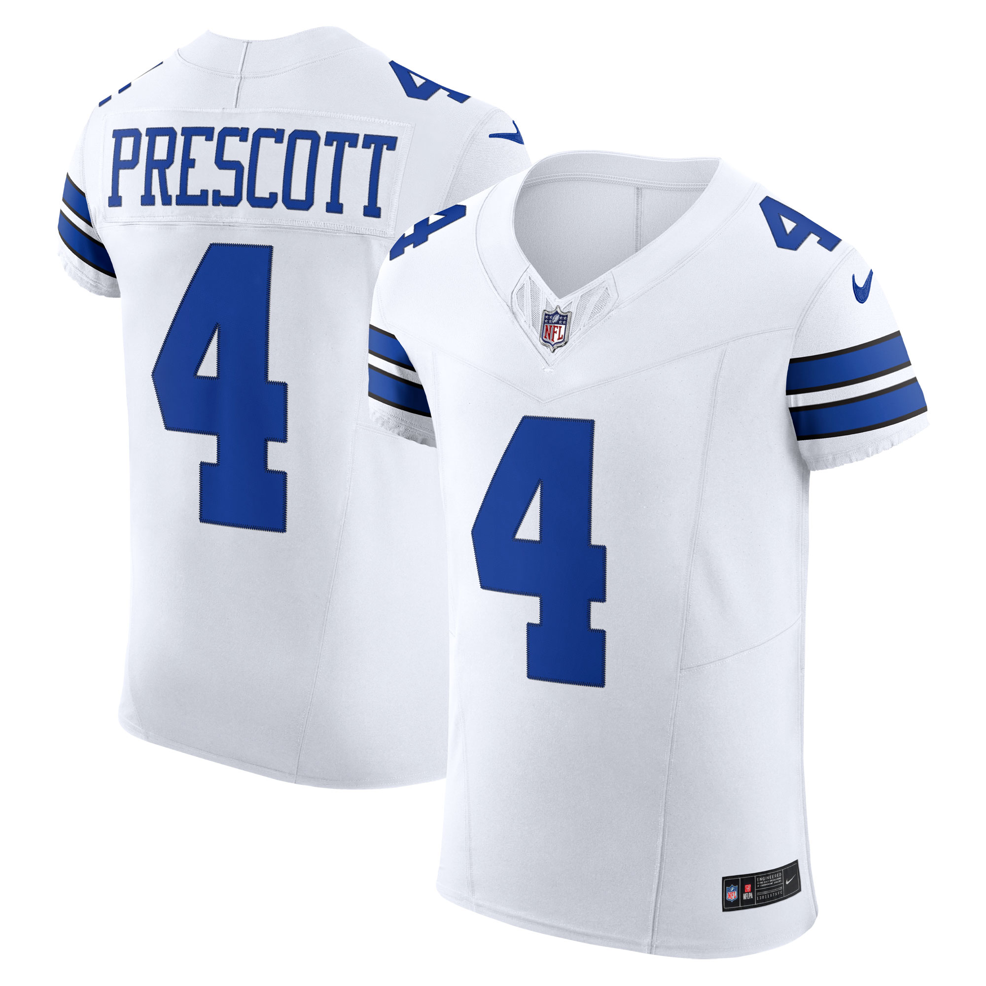 Dak Prescott Dallas Cowboys  Vapor F.U.S.E. Elite Jersey - White