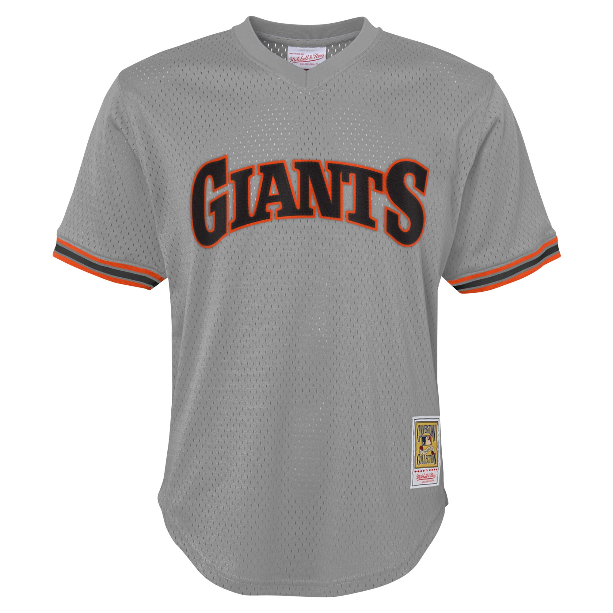 Will Clark San Francisco Giants Mitchell & Ness Youth Cooperstown Collection\u00c2\u00a0Mesh Batting Practice Jersey - Gray