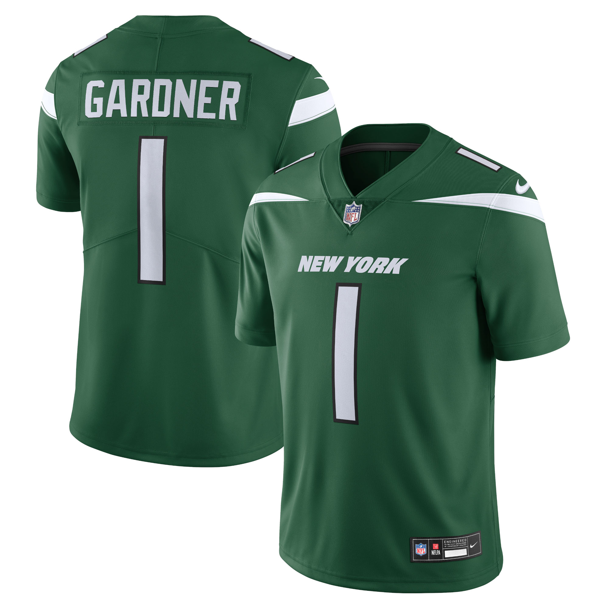 Ahmad Sauce Gardner New York Jets  Vapor Untouchable Limited Jersey - Gotham Green