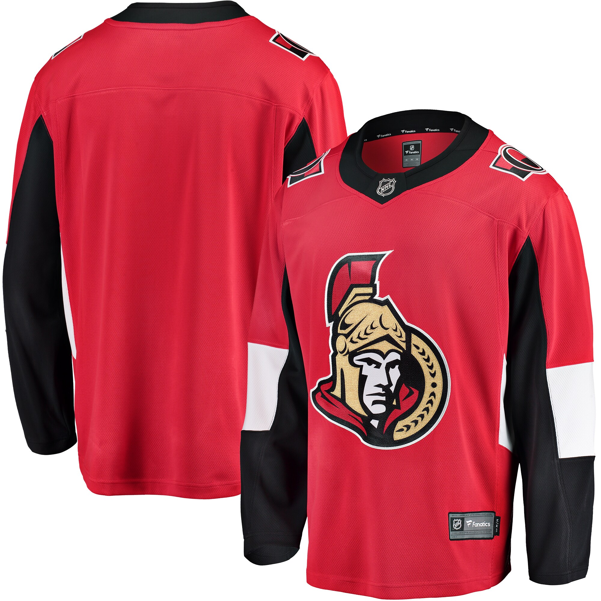 Ottawa Senators Fanatics Breakaway Home Jersey - Red