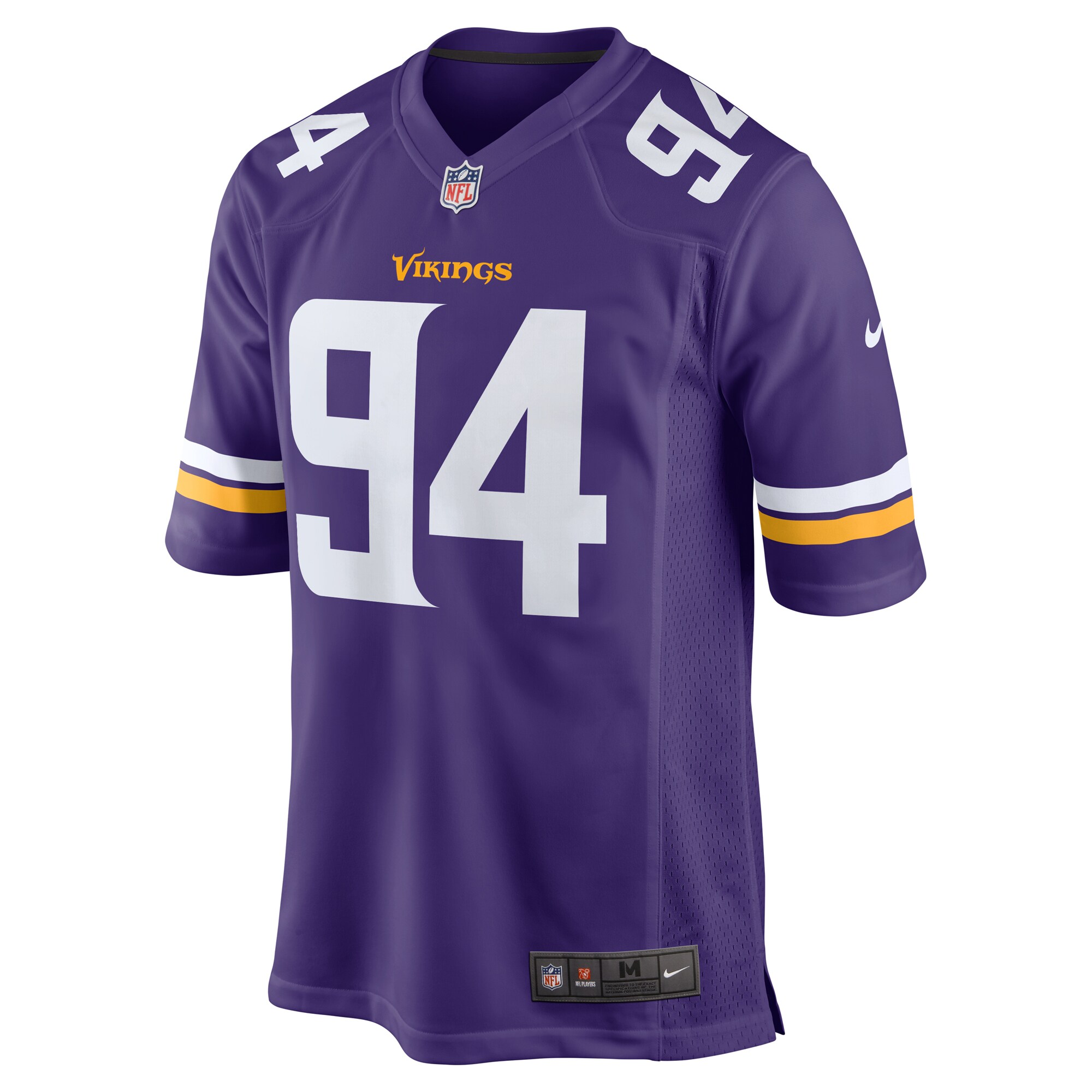 Dean Lowry Minnesota Vikings  Game Player Jersey - Purple
