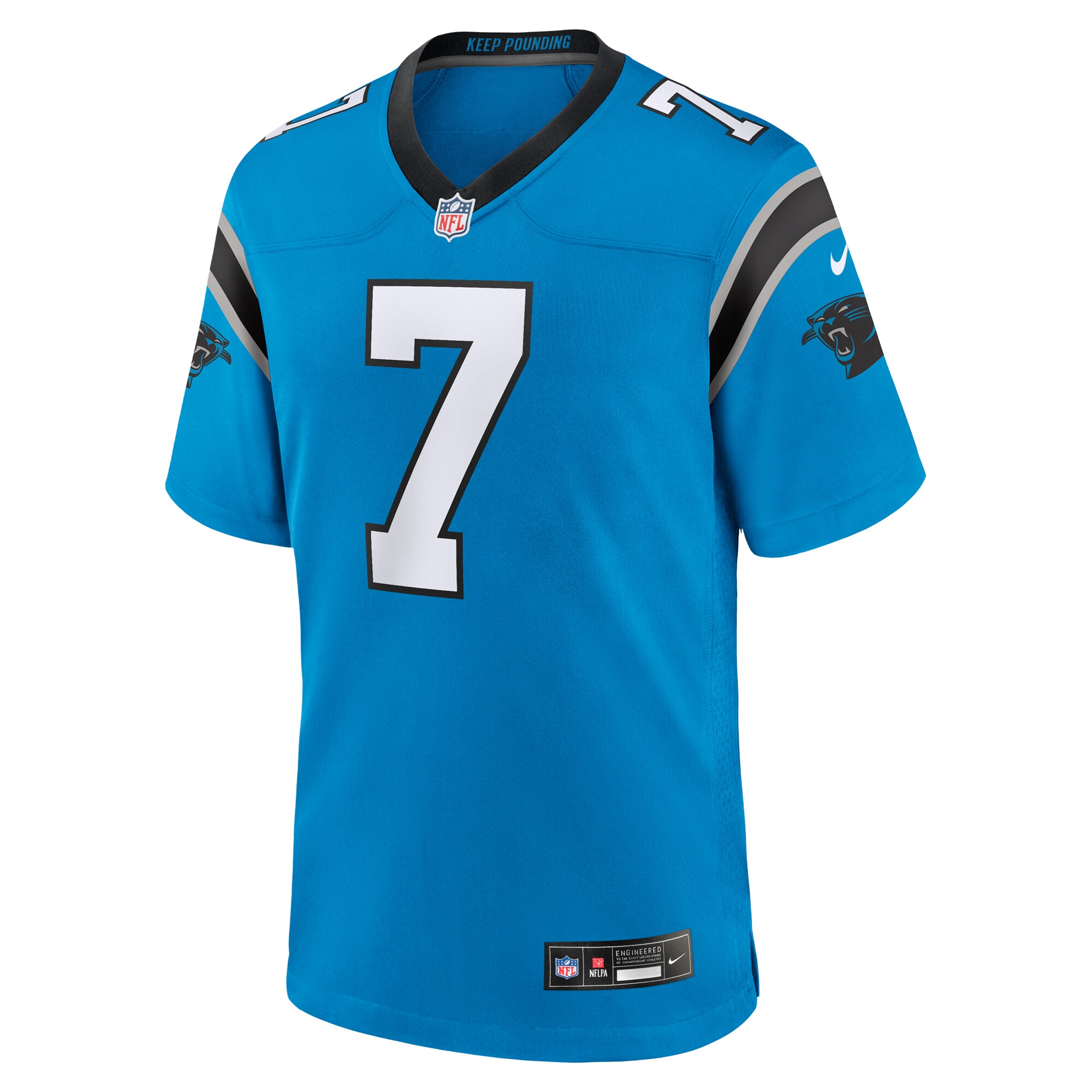 Jadeveon Clowney Carolina Panthers   Alternate Game Jersey -  Blue