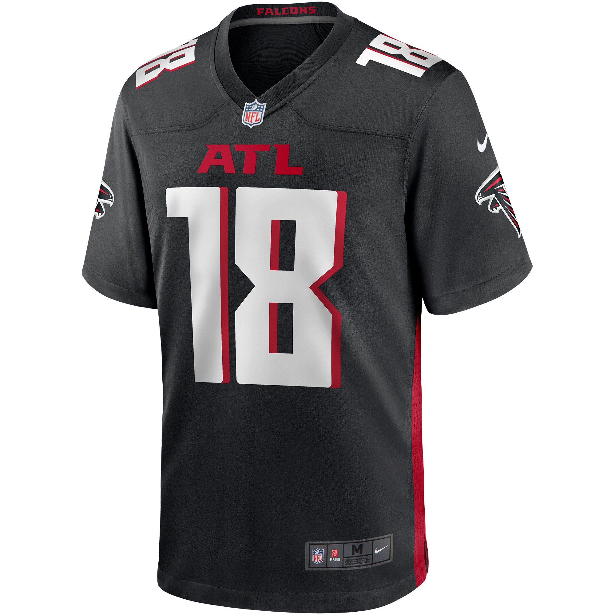 Calvin Ridley Atlanta Falcons  Game Player Jersey - Black