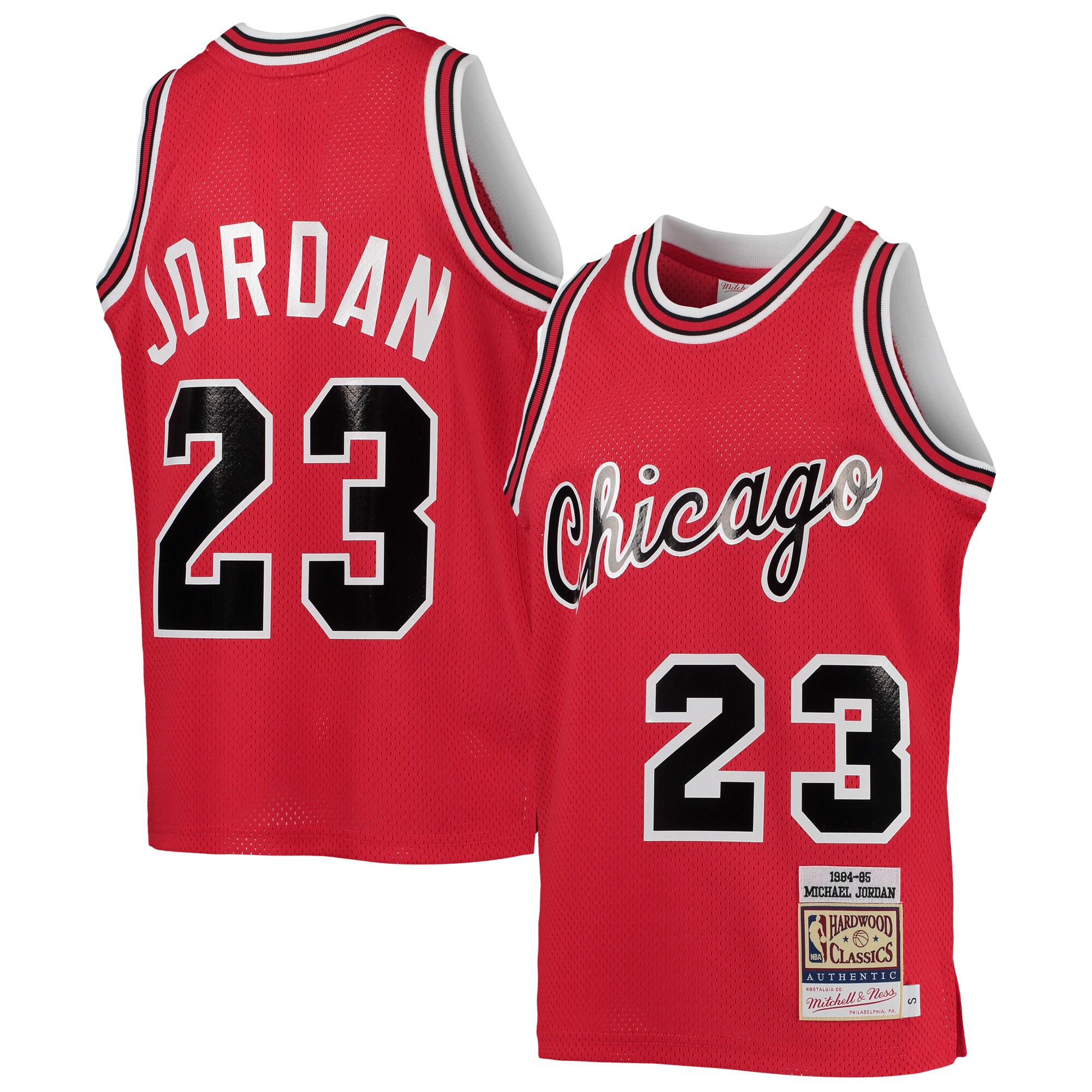 Michael Jordan Chicago Bulls Mitchell & Ness Youth 1984\ 85 Hardwood 