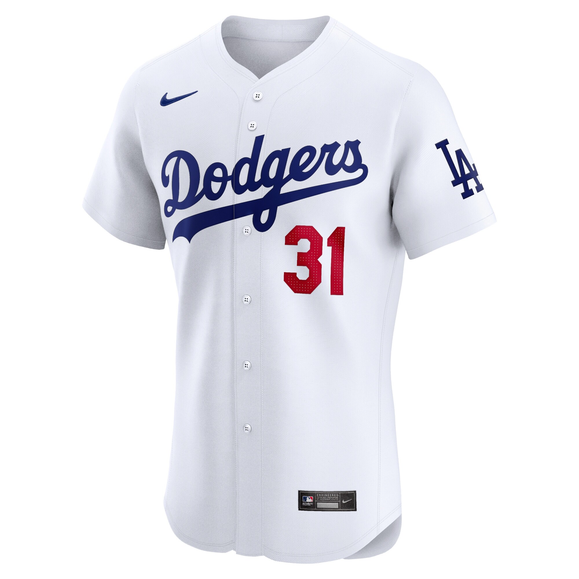 Tyler Glasnow Los Angeles Dodgers  Home Elite Player Jersey - White
