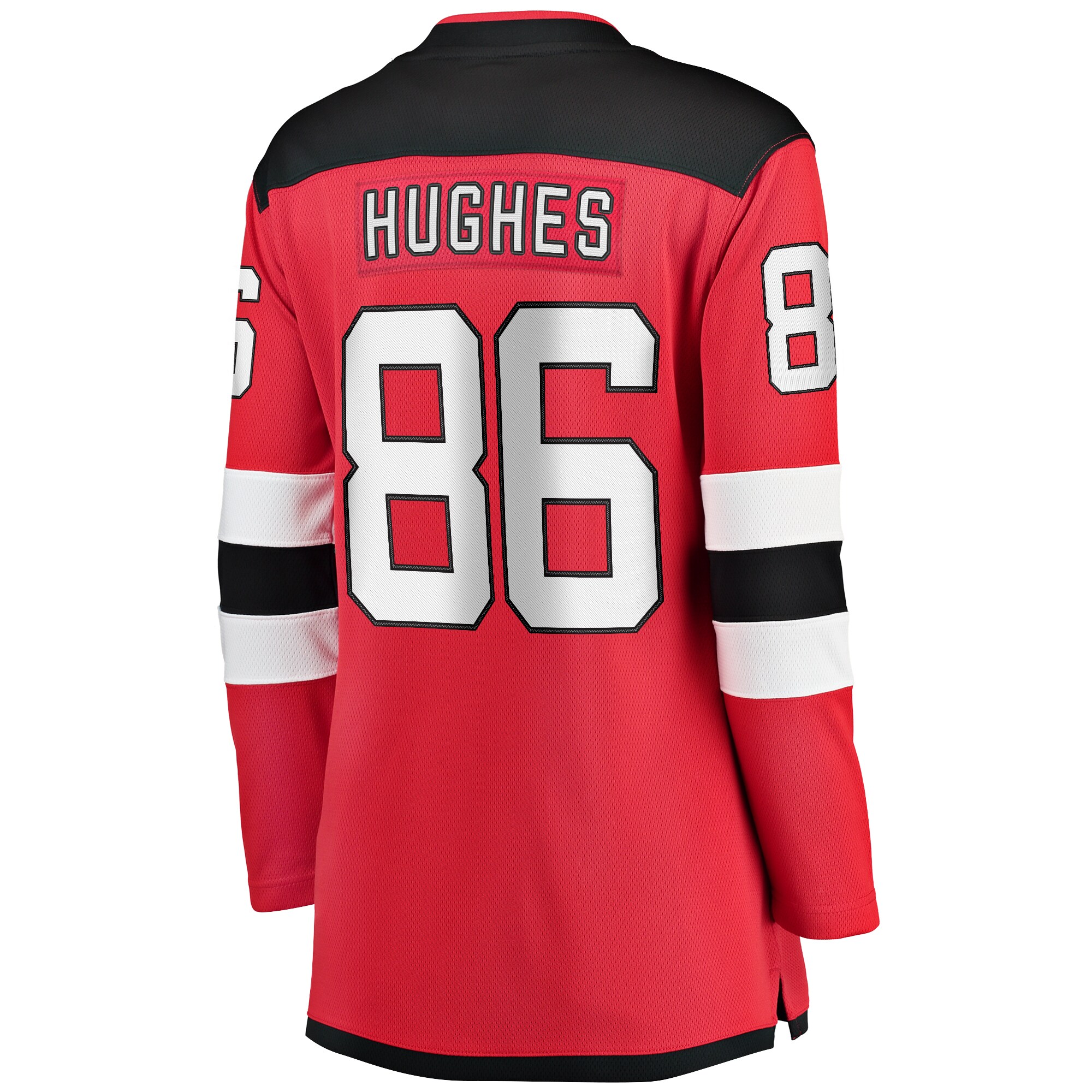 Jack Hughes New Jersey Devils Fanatics Women's Home Breakaway Jersey - Red