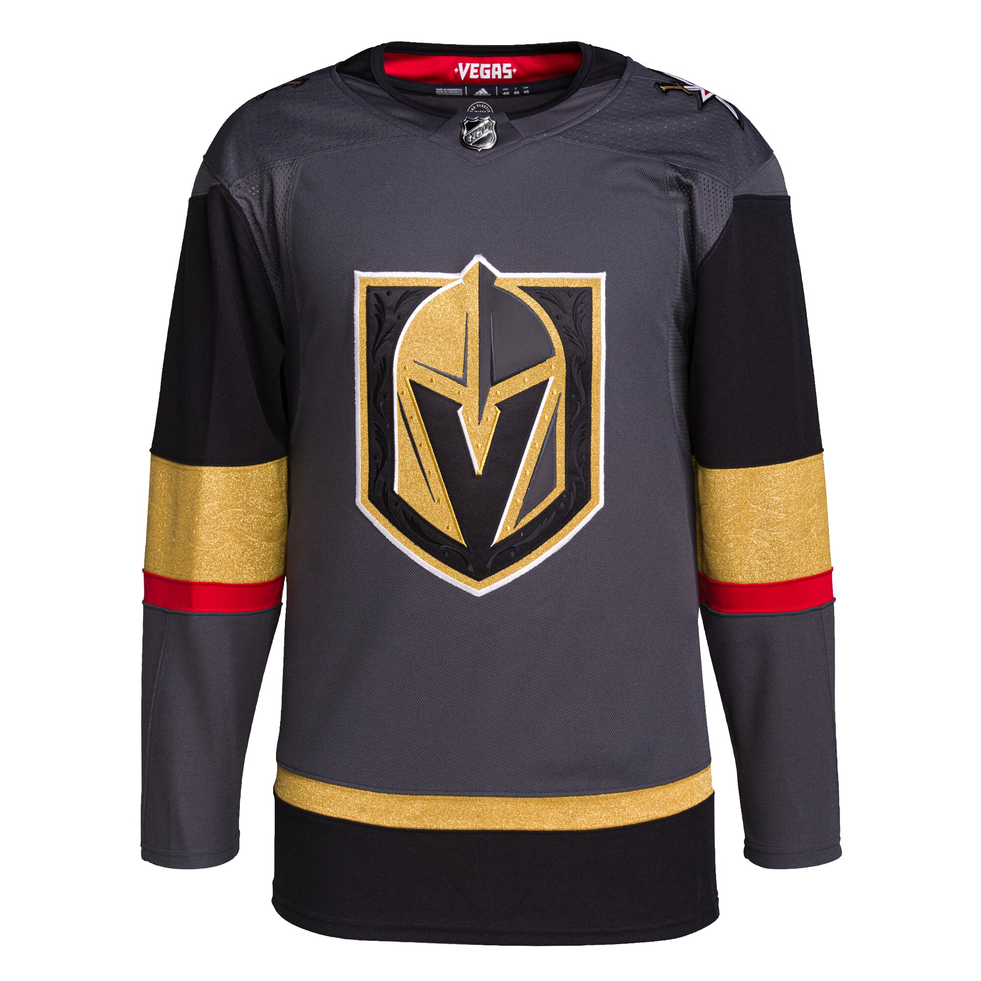 Vegas Golden Knights adidas Alternate Authentic Jersey - Gray