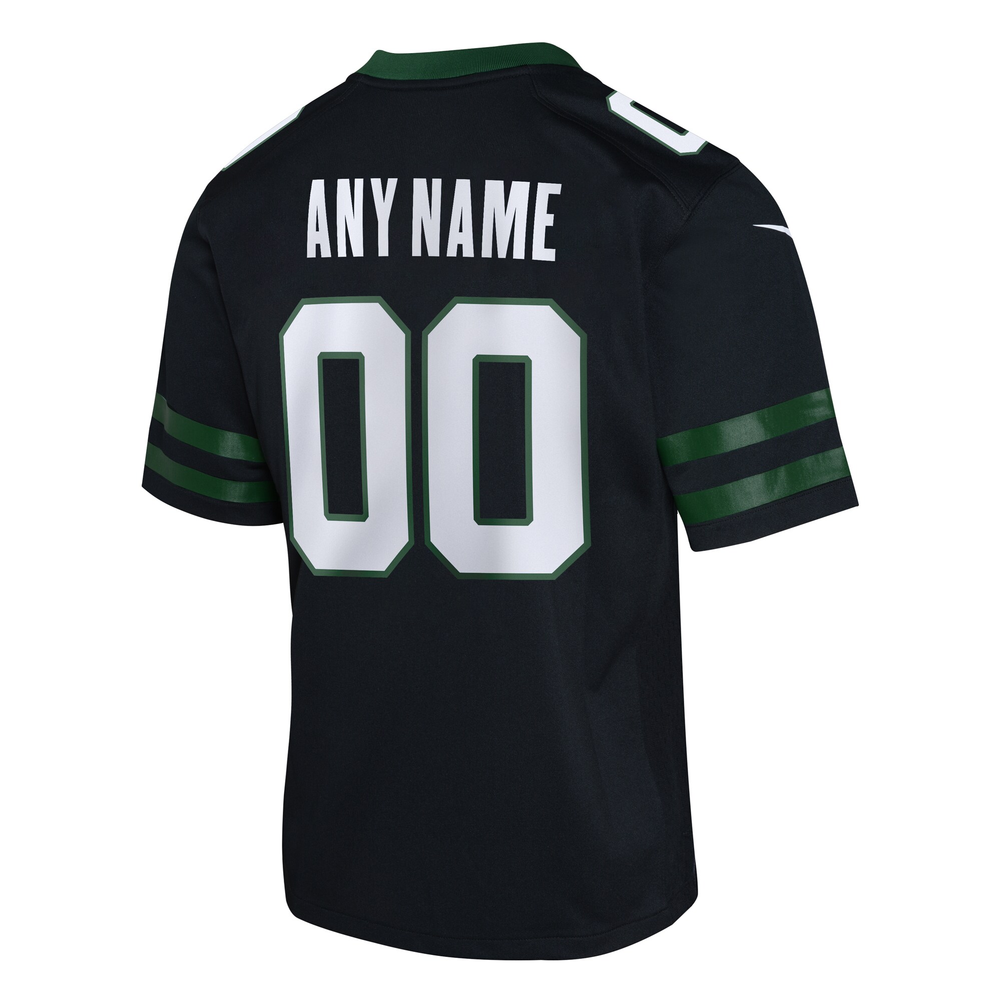 New York Jets  Youth Alternate Custom Game Jersey - Legacy Black