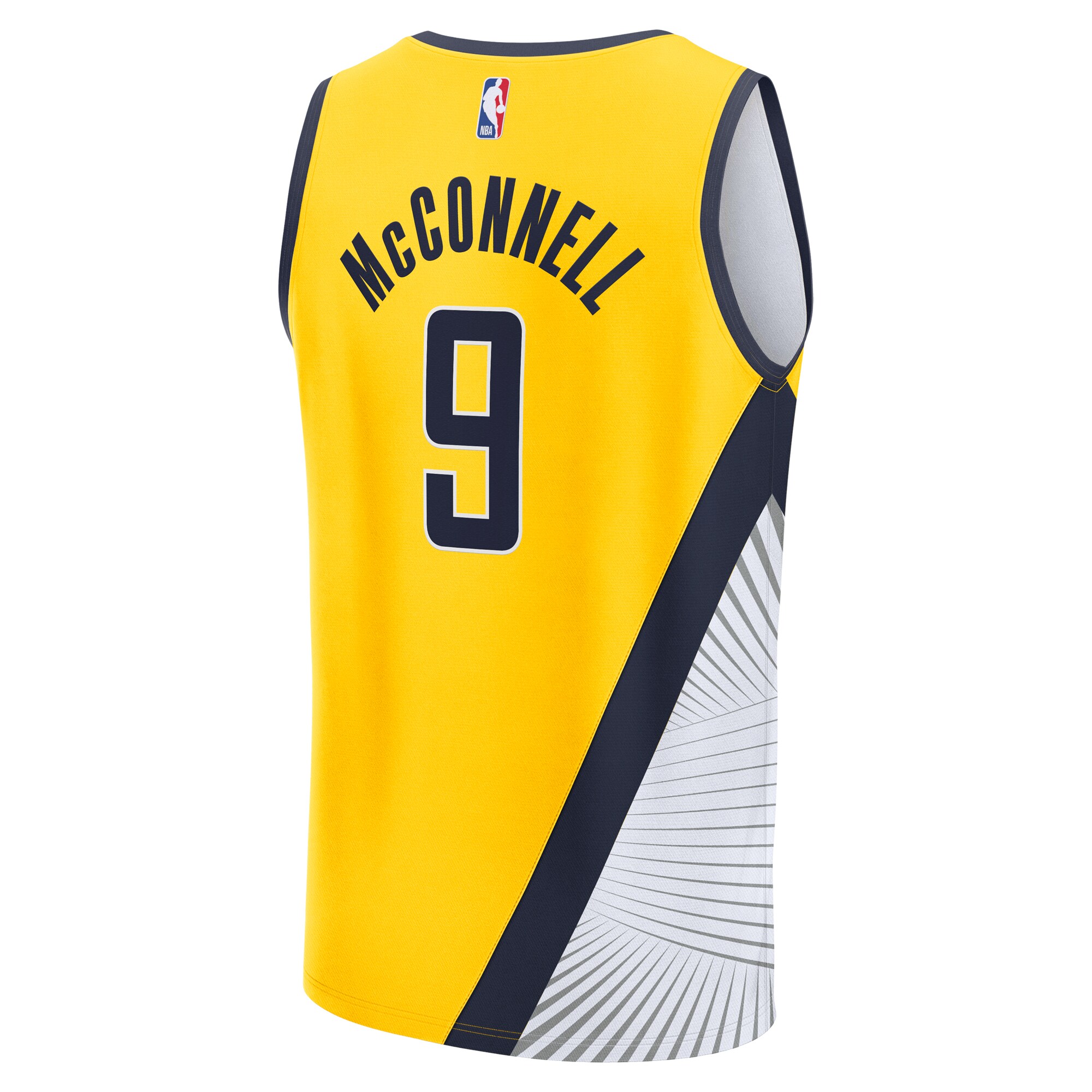 T.J. McConnell Indiana Pacers Fanatics Youth Fast Break Player Jersey - Statement Edition - Gold