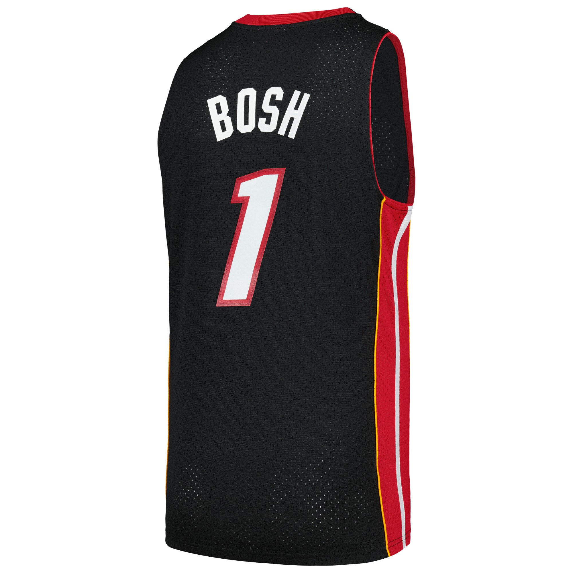 Chris Bosh Miami Heat Mitchell & Ness  2012\/13 Hardwood Classics Swingman Jersey - Black