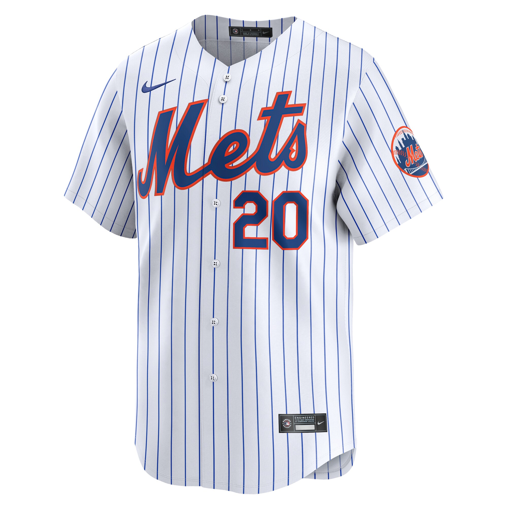 Pete Alonso New York Mets  Youth Home Limited Player Jersey - White
