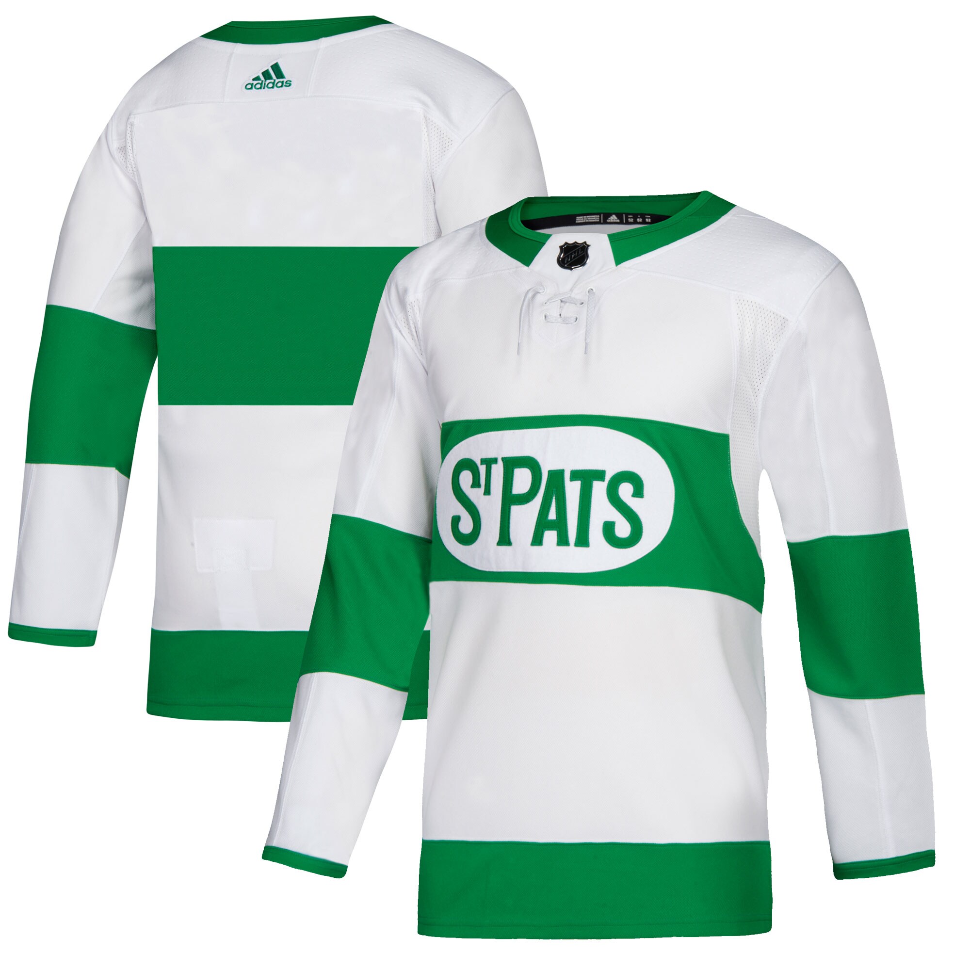 Toronto St. Pats adidas Authentic Jersey - White