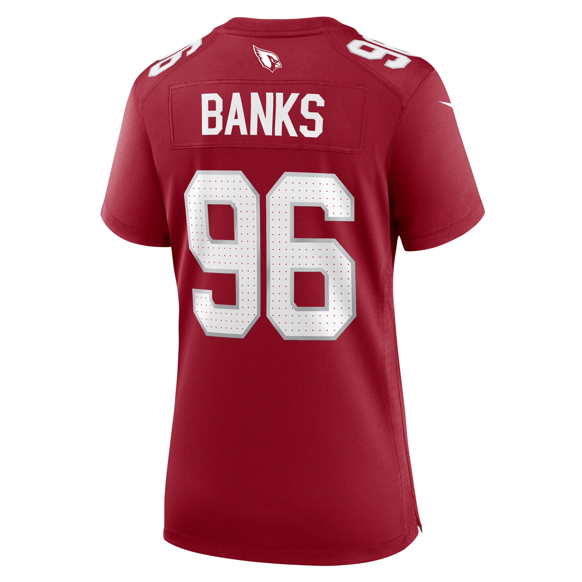 Eric Banks Arizona Cardinals  Women's  Game Jersey -  Cardinal