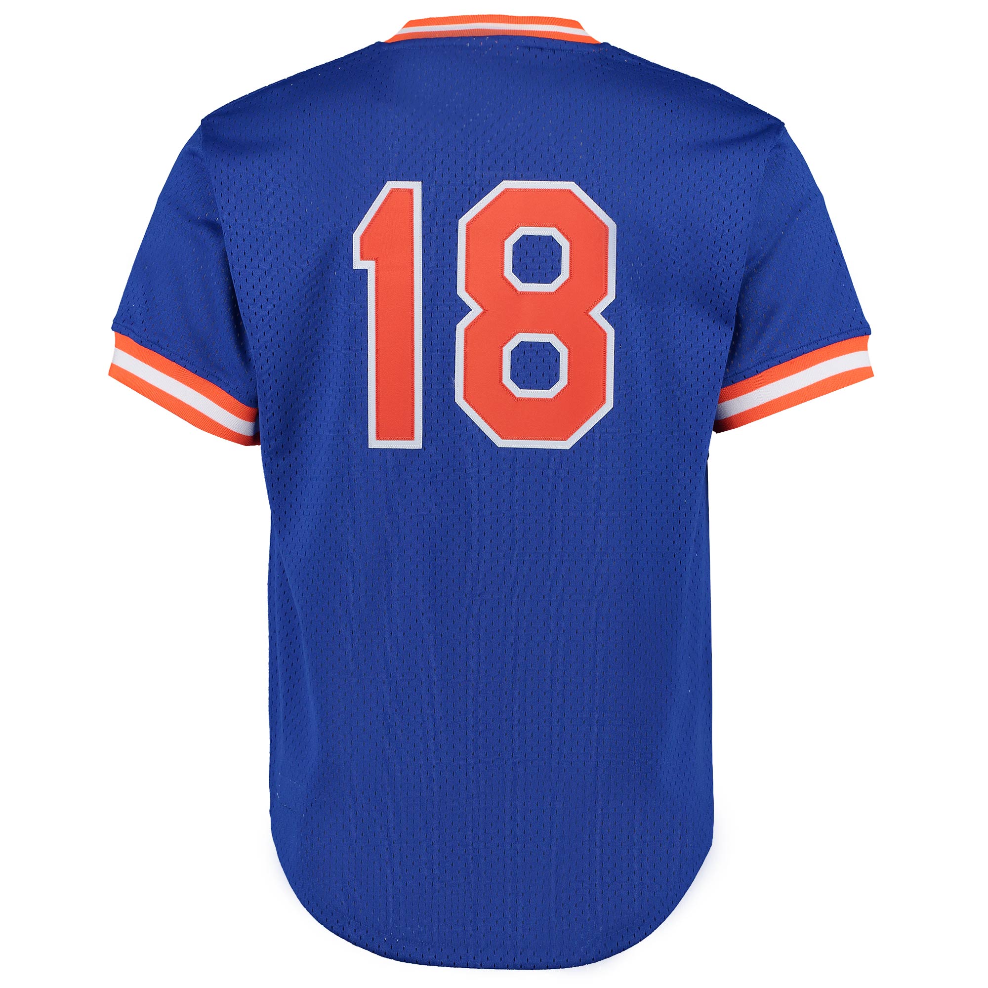 Darryl Strawberry New York Mets Mitchell & Ness Cooperstown Mesh Batting Practice Jersey - Royal