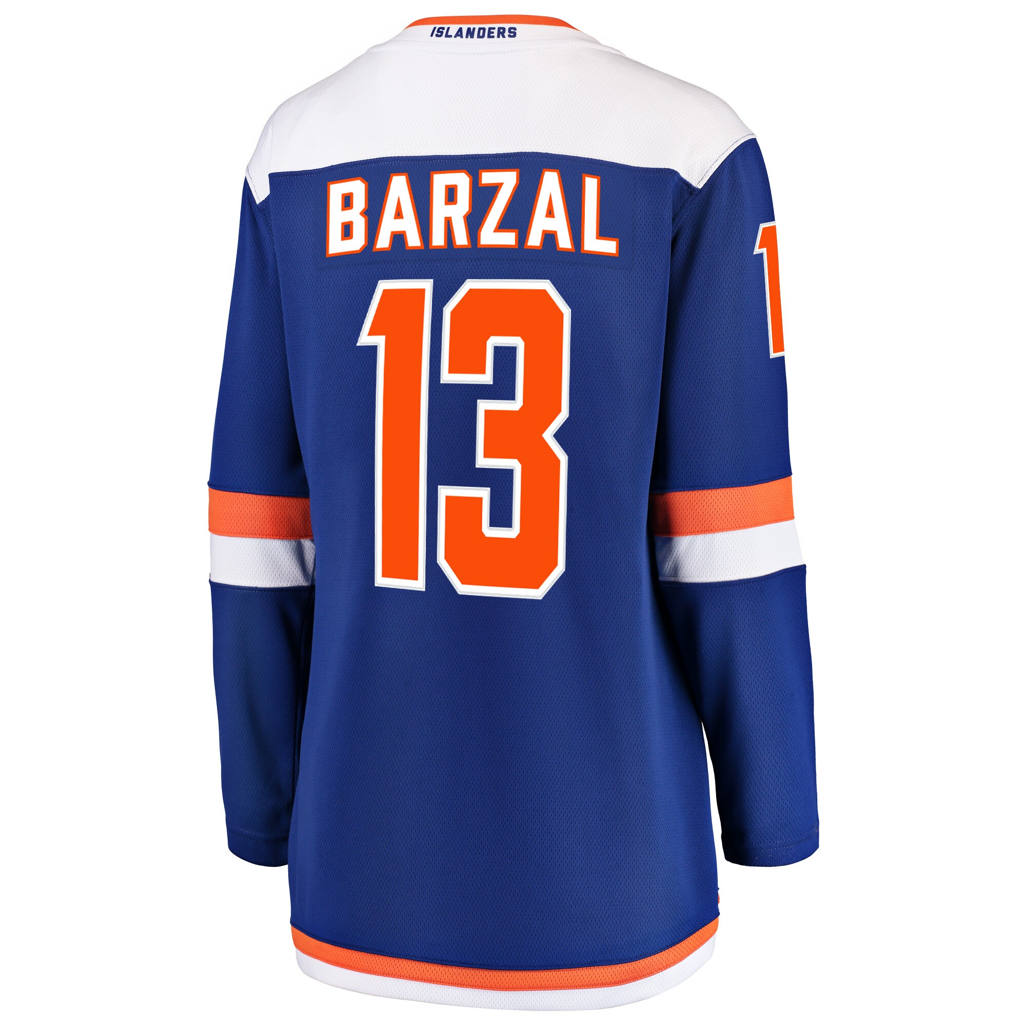 Mathew Barzal New York Islanders Fanatics Women's Alternate Breakaway Jersey - Blue