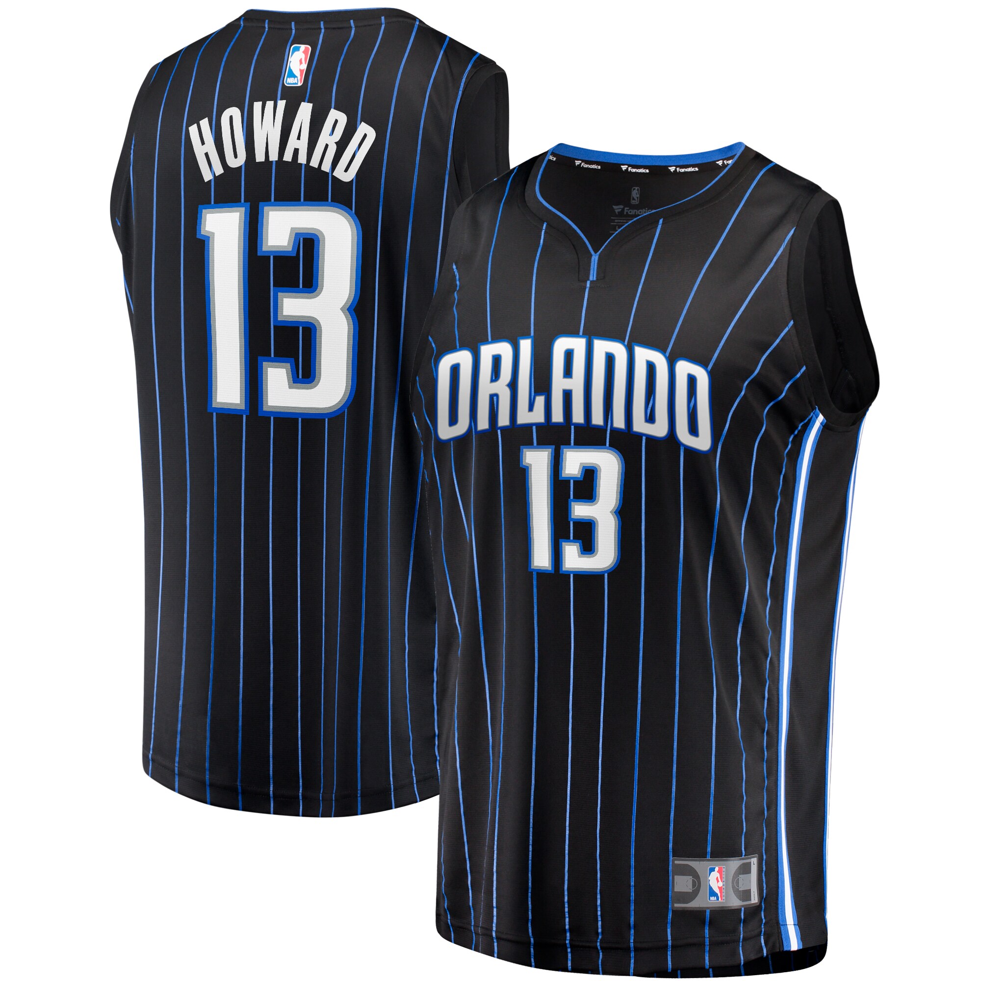 Jett Howard Orlando Magic Fanatics  Fast Break Replica Jersey - Icon Edition - Black