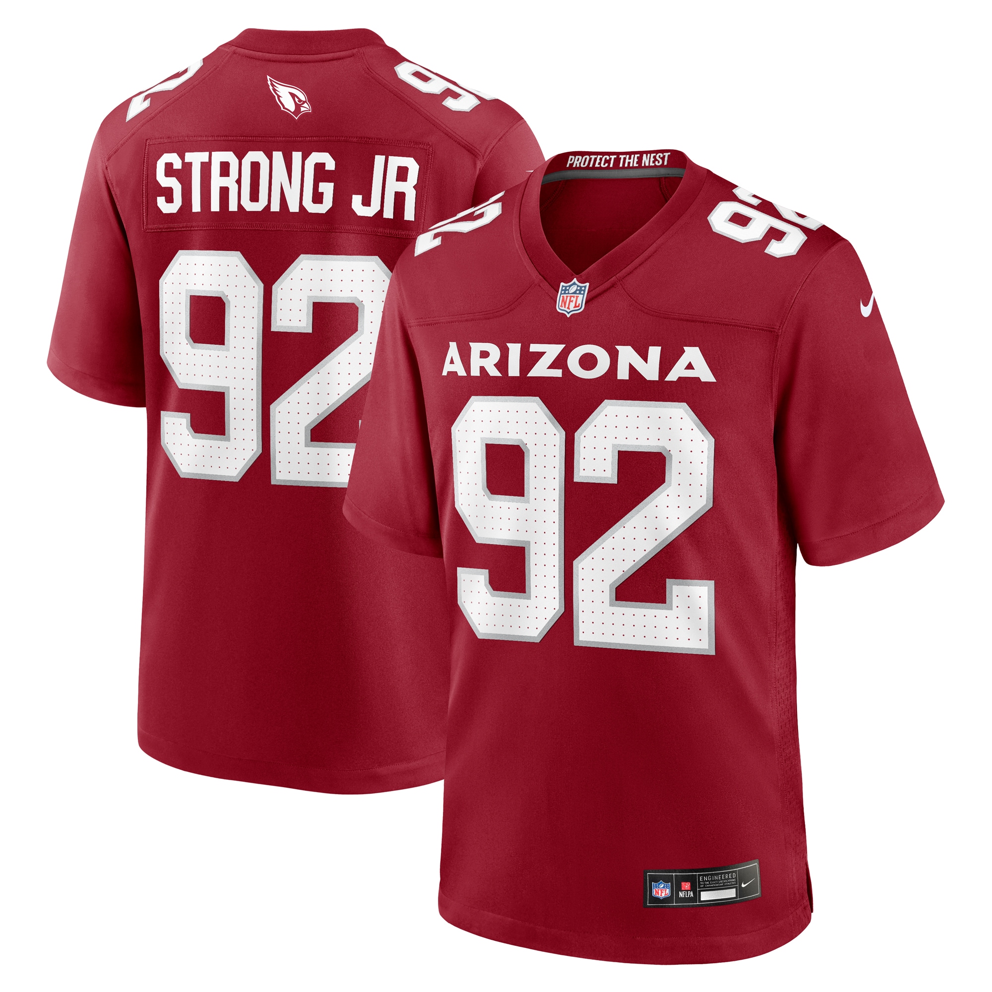 Kevin Strong Arizona Cardinals  Game Player Jersey - Cardinal