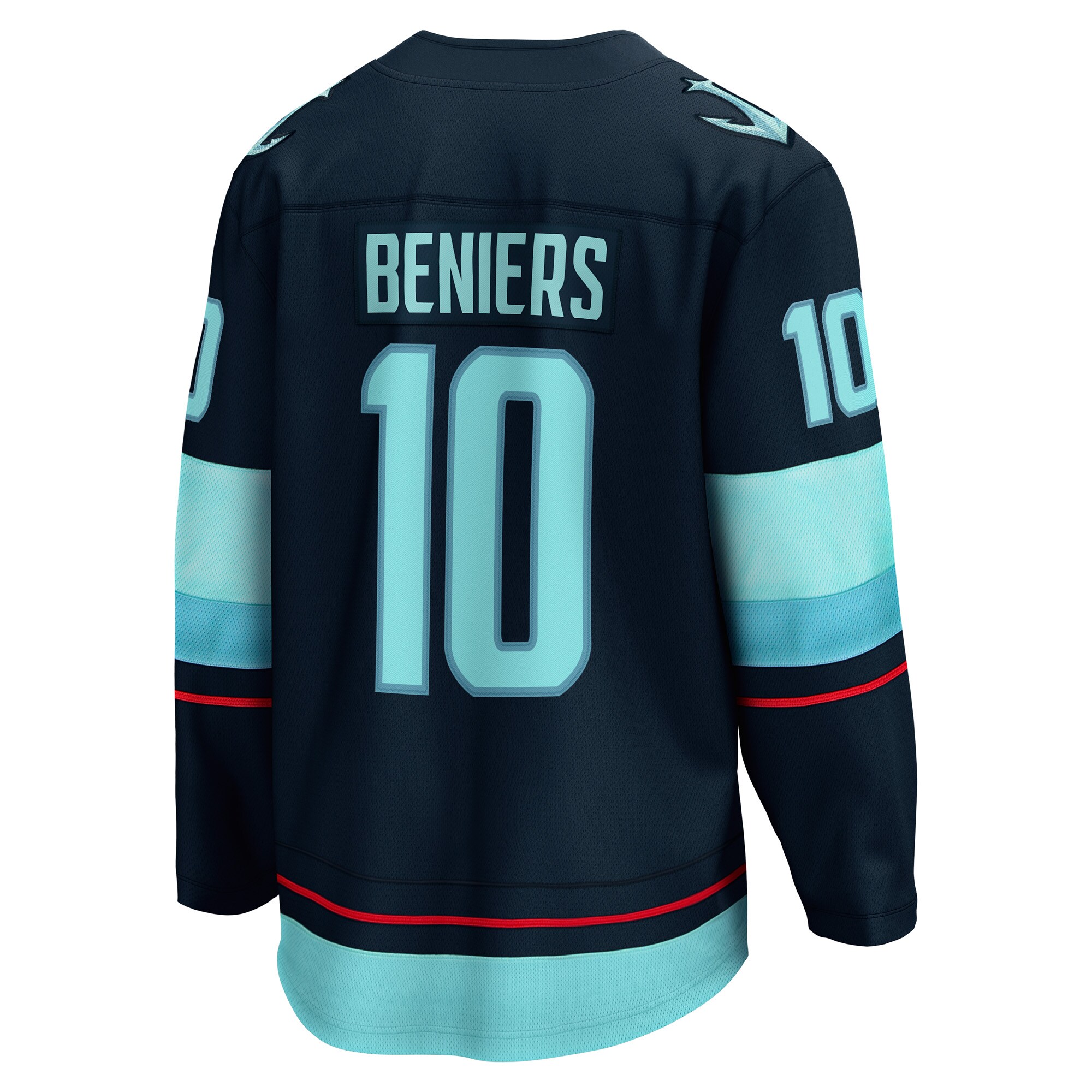 Matty Beniers Seattle Kraken Fanatics Premier Breakaway Player Jersey - Deep Sea Blue