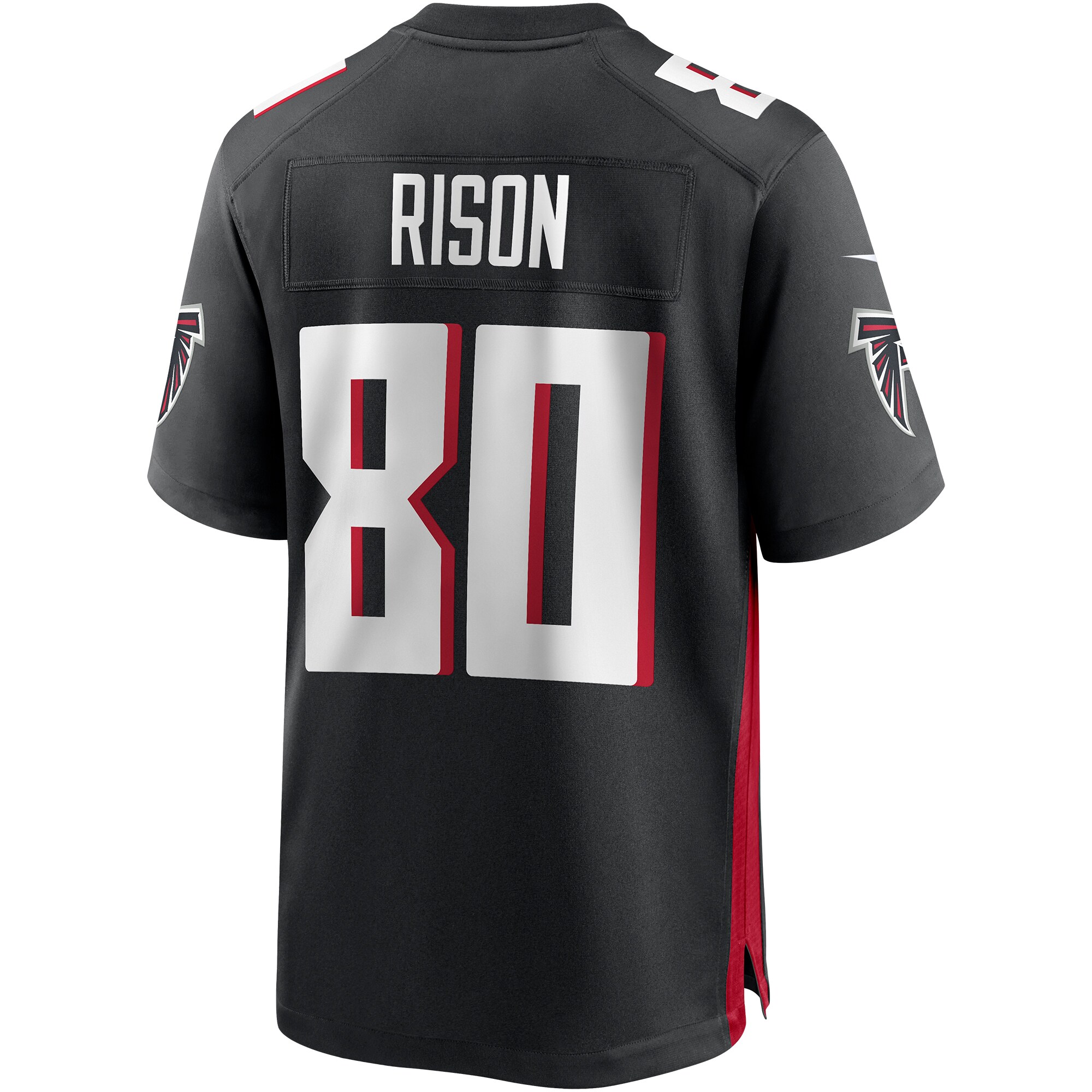 Andre Rison Atlanta Falcons  Game Retired Player Jersey - Black