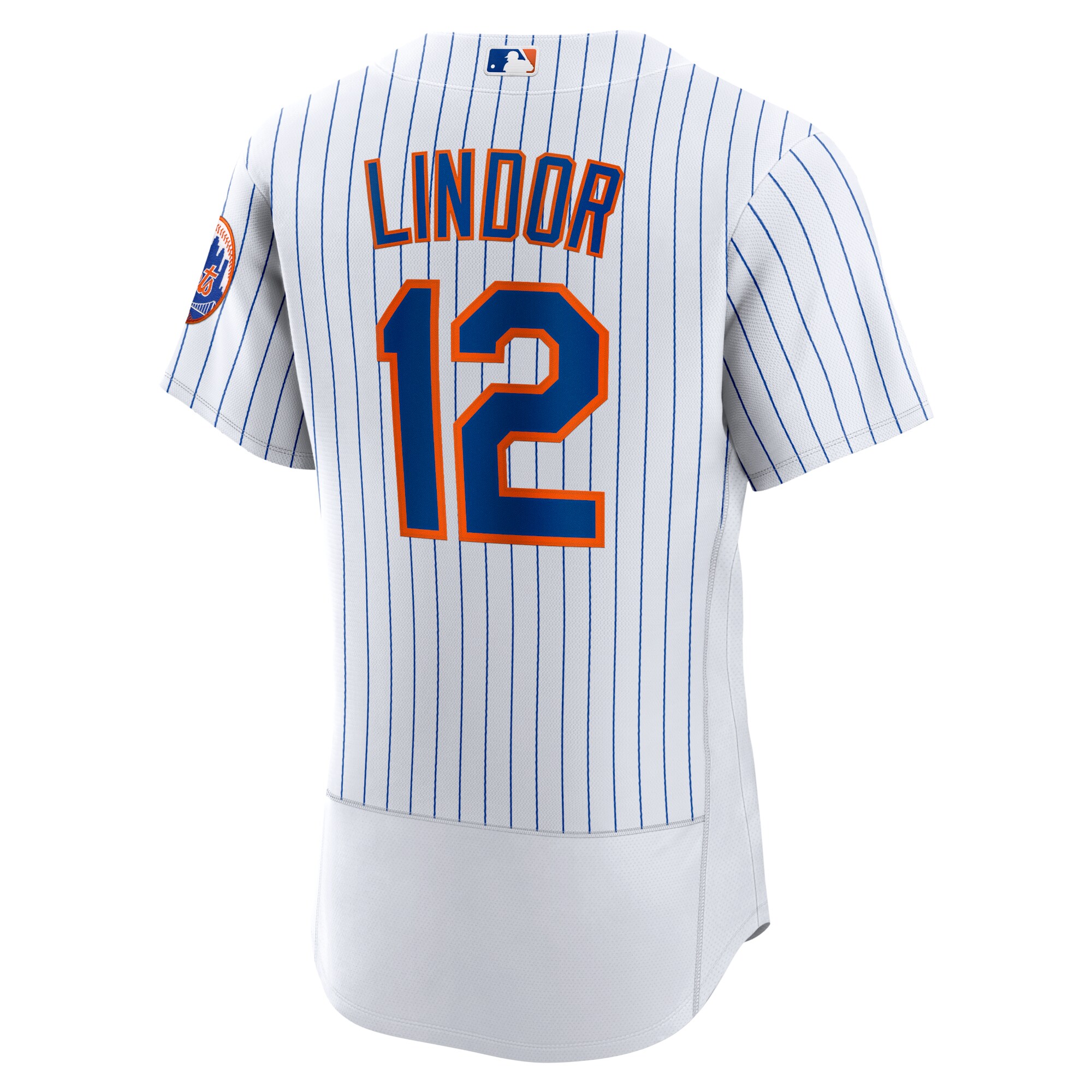 Francisco Lindor New York Mets  Home Authentic Player Jersey - White