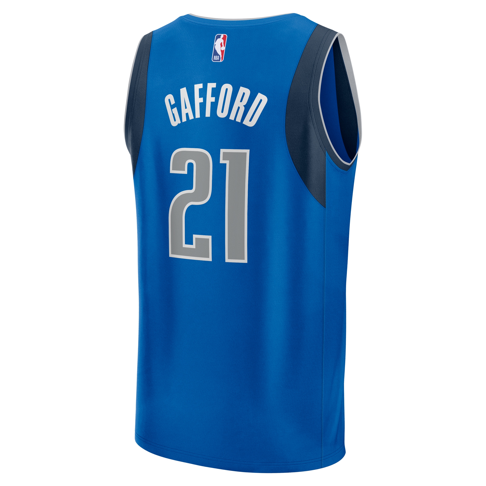 Daniel Gafford Dallas Mavericks Fanatics Fast Break Player Jersey - Icon Edition - Blue