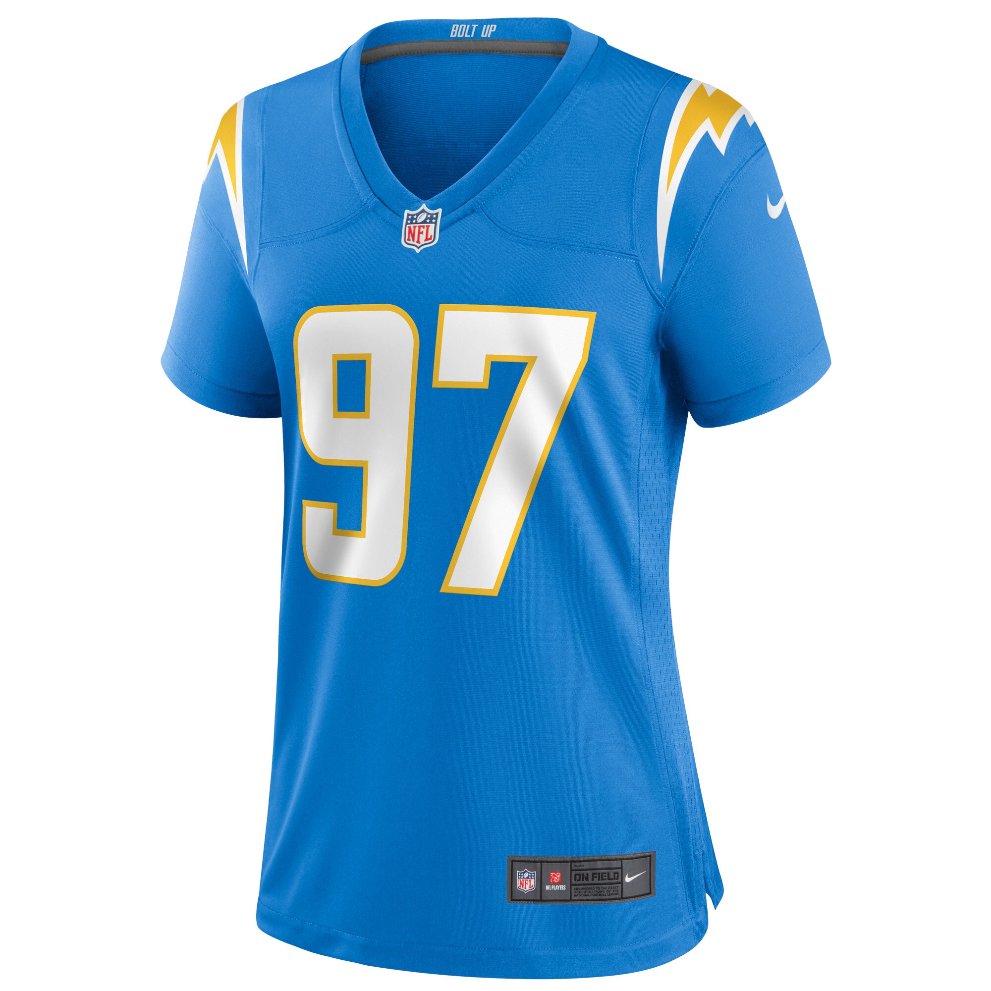 Joey Bosa Los Angeles Chargers  Women's Game Jersey - Powder Blue