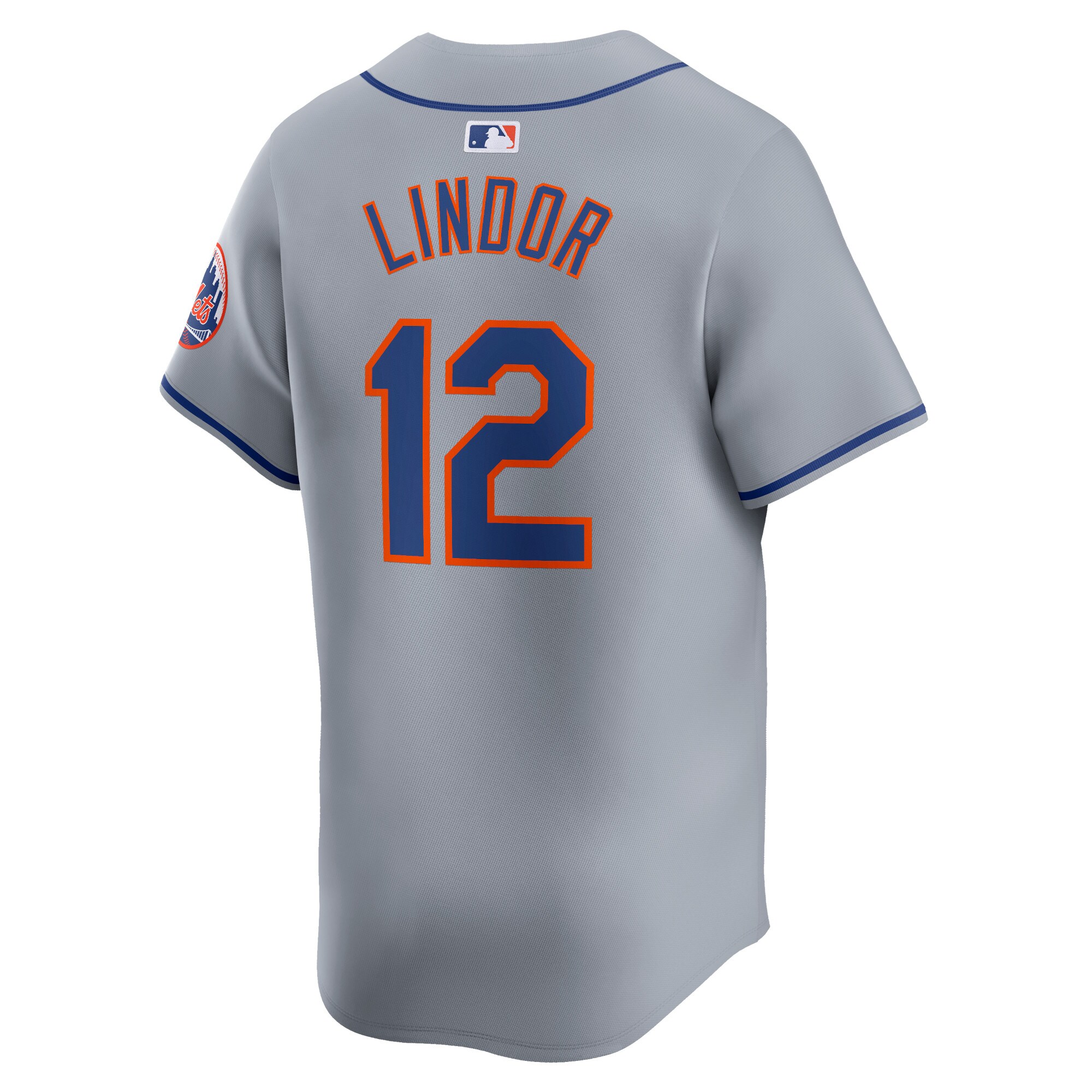 Francisco Lindor New York Mets  Away Limited Player Jersey - Gray