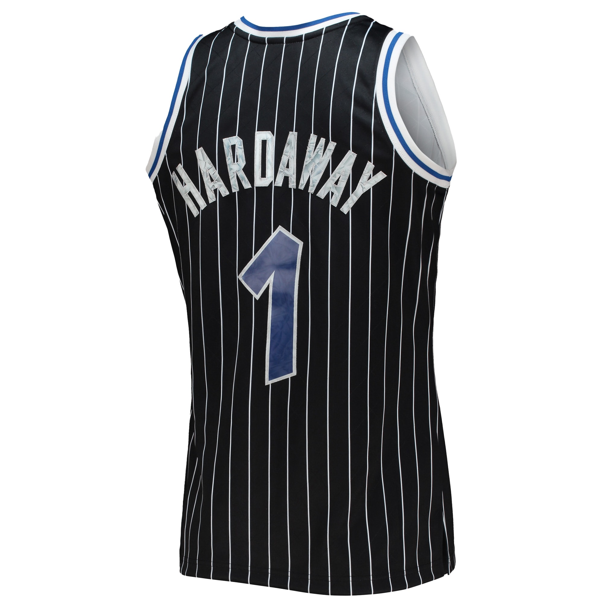 Penny Hardaway Orlando Magic Mitchell & Ness 1996\/97 Hardwood Classics NBA 75th Anniversary Diamond Swingman Jersey - Black