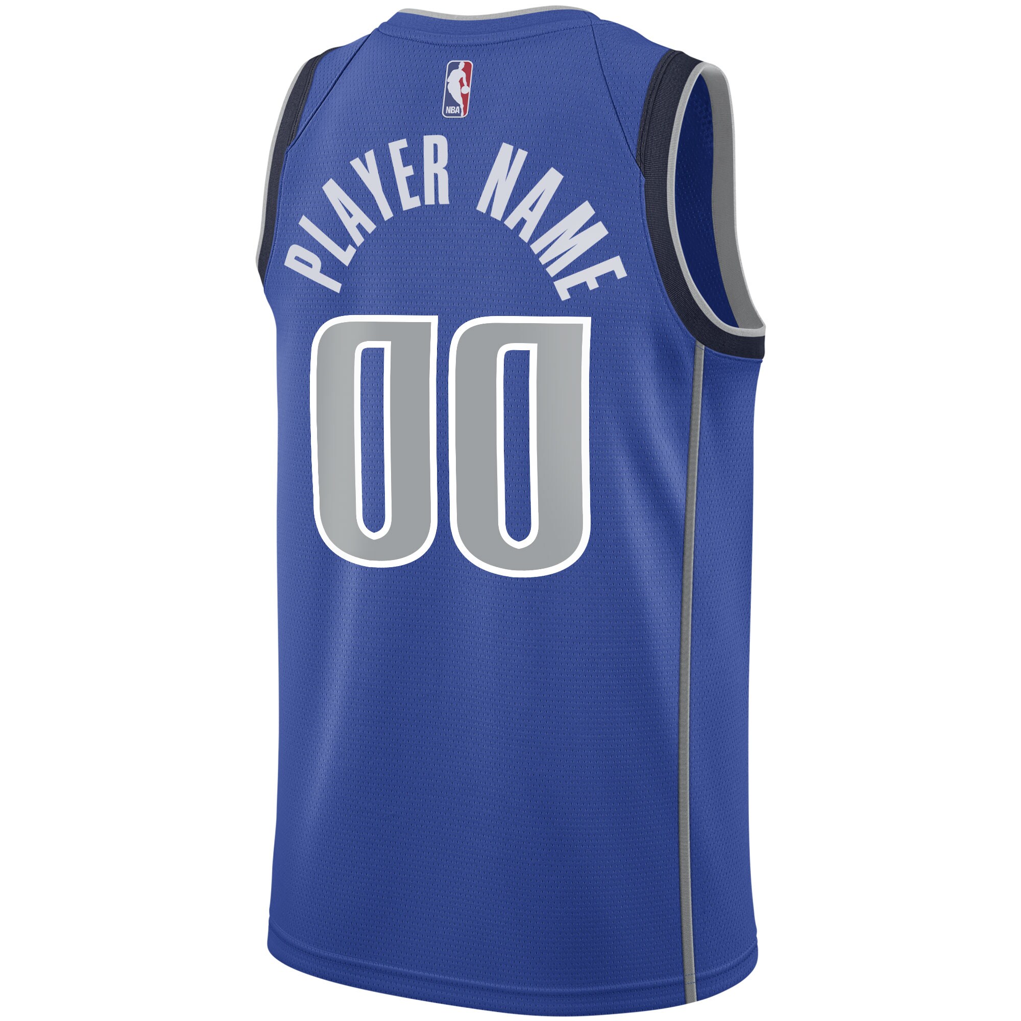 Dallas Mavericks  2020\/21 Swingman Custom Jersey - Icon Edition - Blue