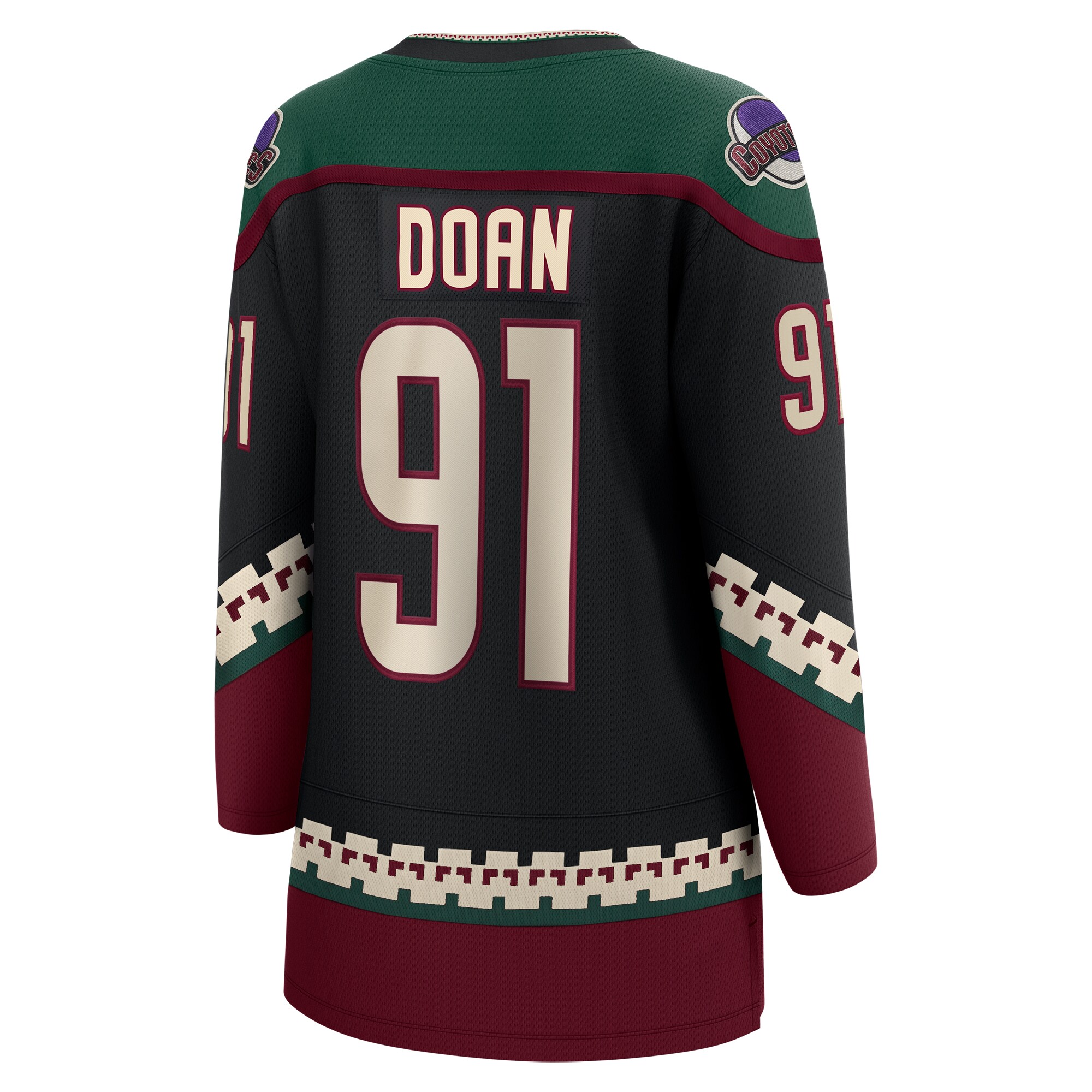 Josh Doan Arizona Coyotes Fanatics Women's Home Breakaway Jersey - Black