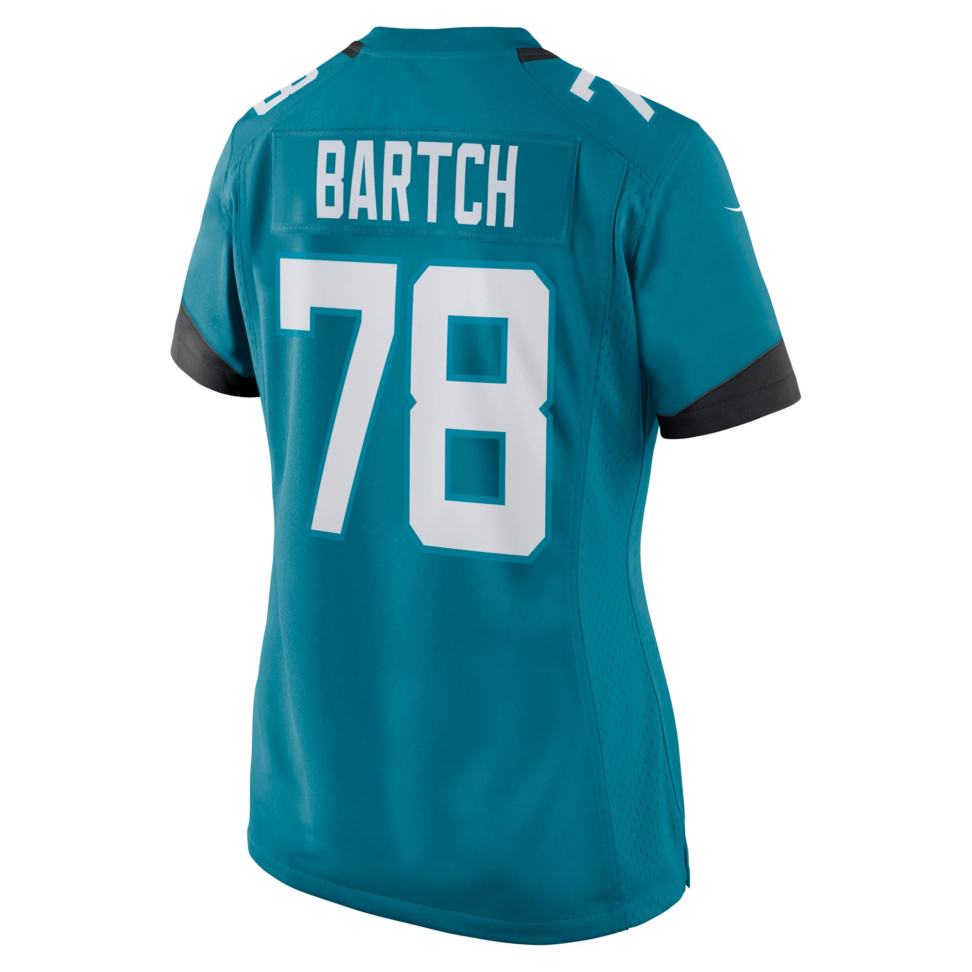Ben Bartch Jacksonville Jaguars  Women's Game Jersey - Teal