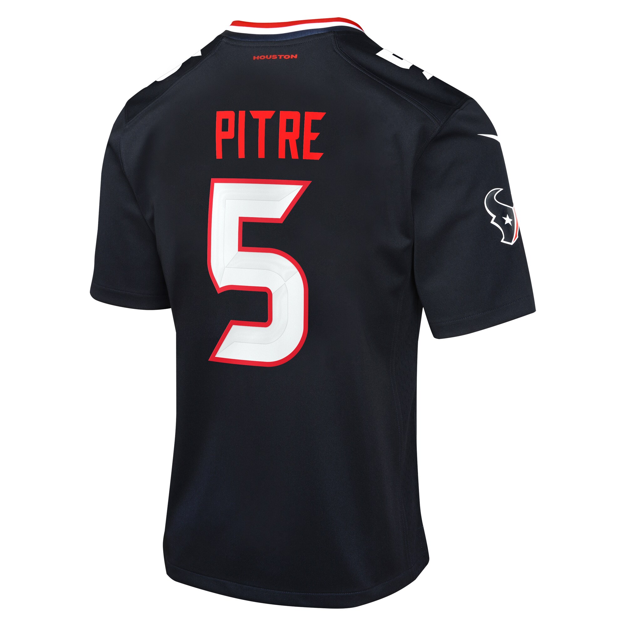 Jalen Pitre Houston Texans  Youth Game Jersey - Navy