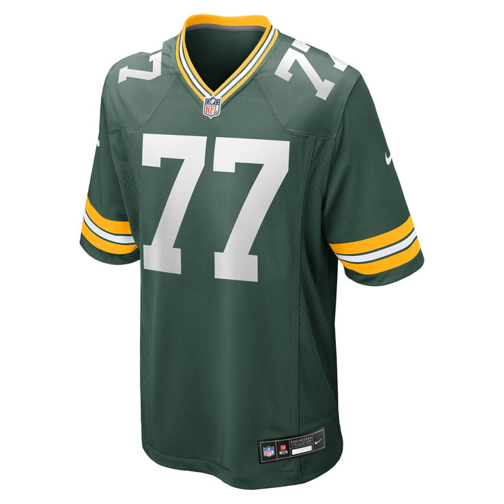 Jordan Morgan Green Bay Packers 2024 First Round Pick Player Game Jersey - Green