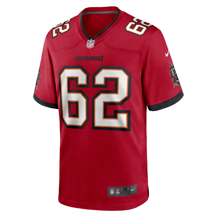 Graham Barton Tampa Bay Buccaneers 2024 First Round Pick Player Game Jersey - Red